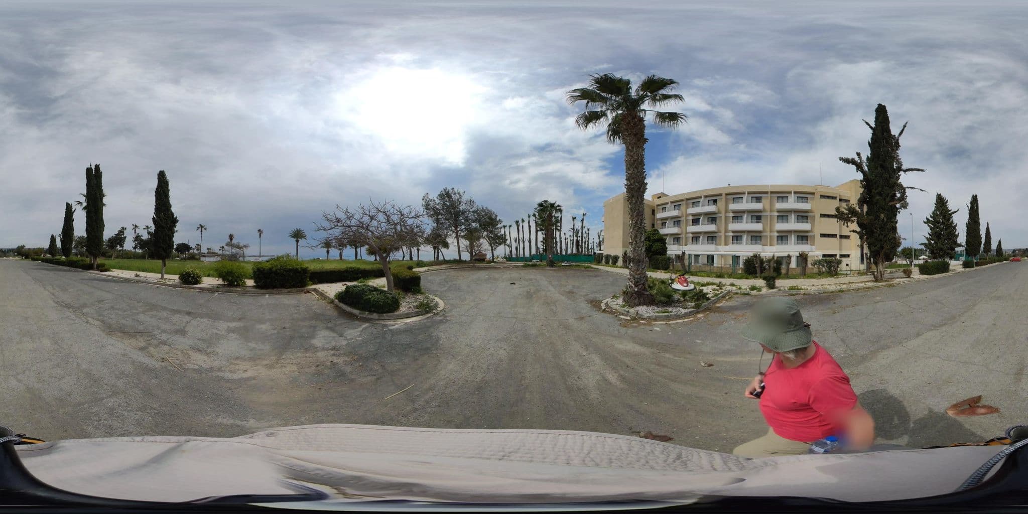 Street view near Room 2087 Louis Phaeton Beach Hotel, Geroskipou — © jg360 (CC BY-SA · Mapillary)