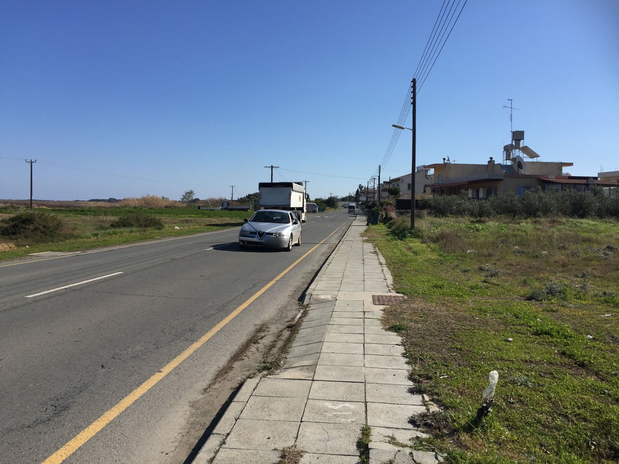Street view near Lake View Apartments Akrotiri, Trachóni — © ramap (CC BY-SA · Mapillary)