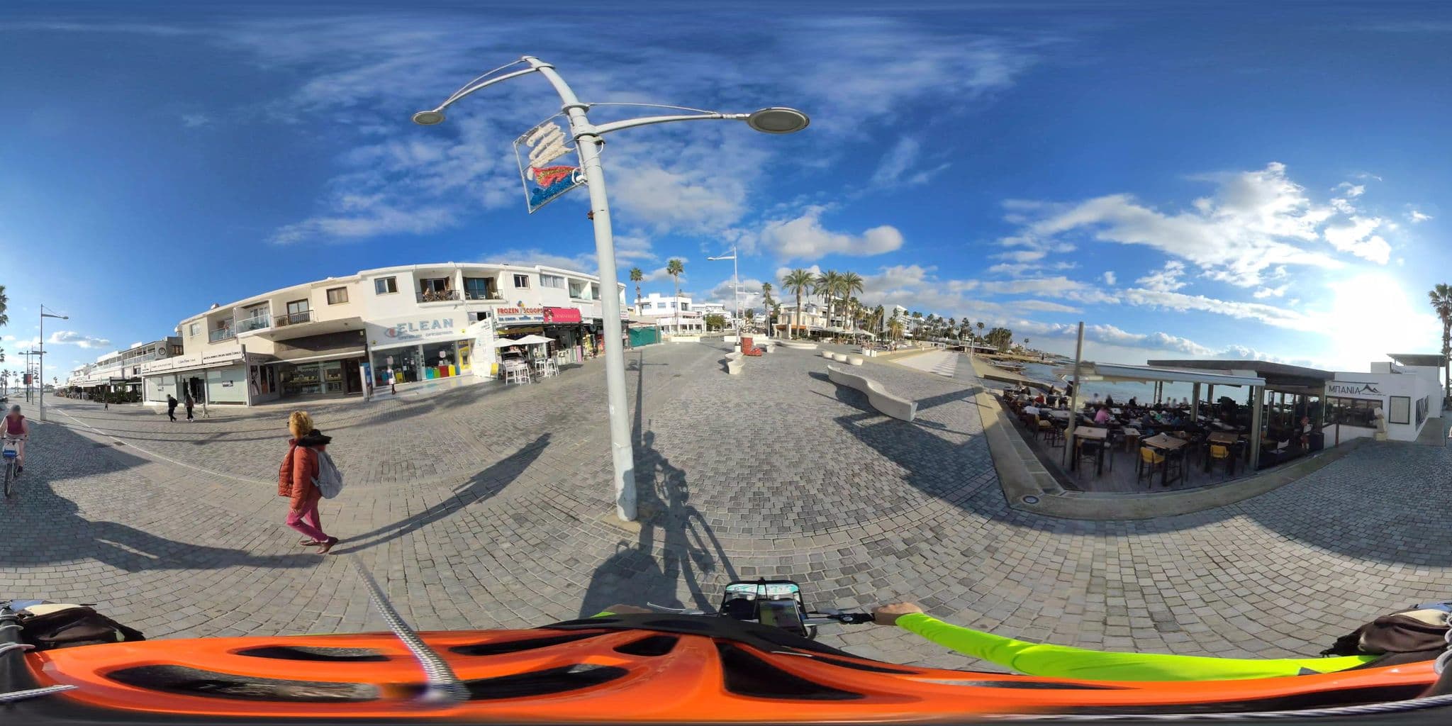 Street view near 777 Beach Guesthouse, Paphos — © jg360 (CC BY-SA · Mapillary)