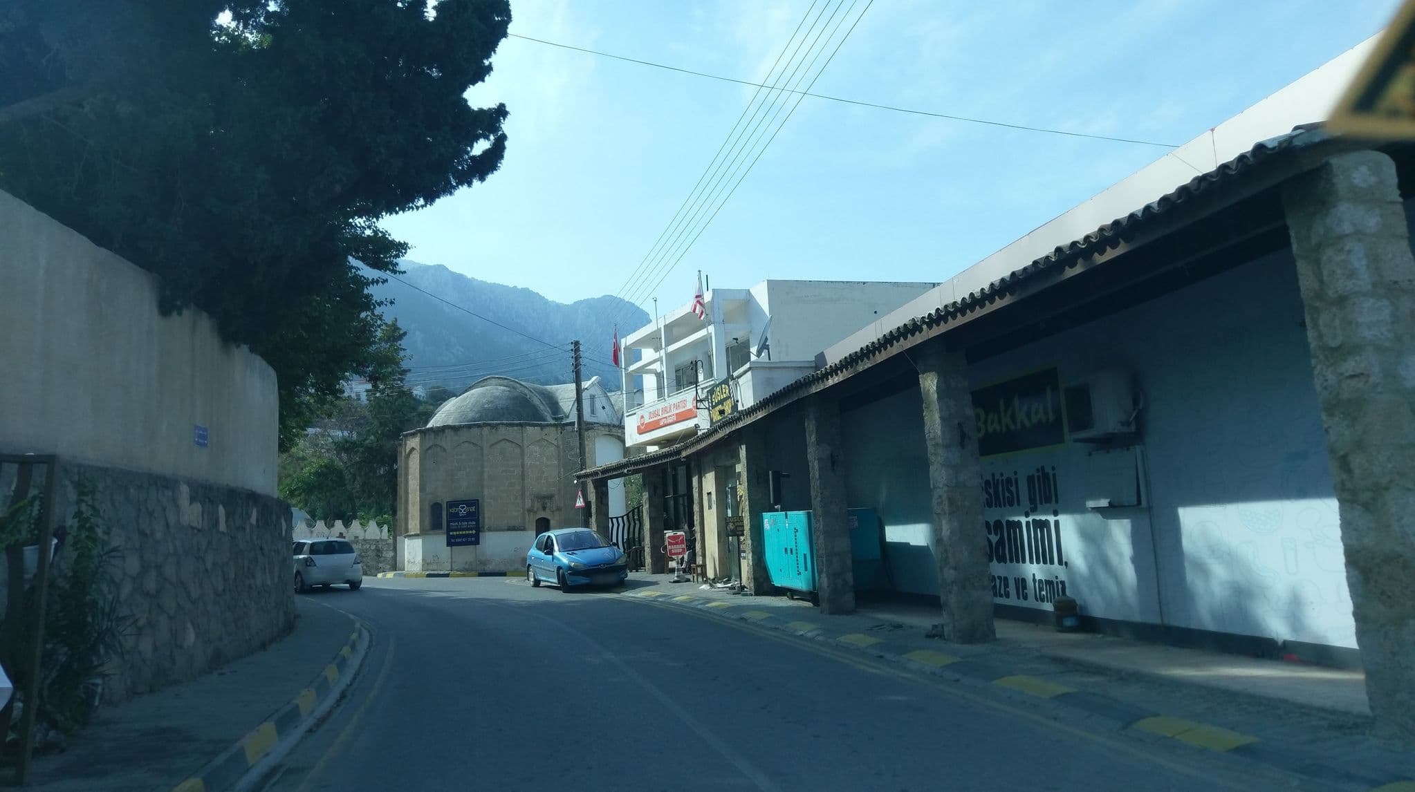 Street view near The Monastery, Lápithos — © ozkanilyasaksu (CC BY-SA · Mapillary)