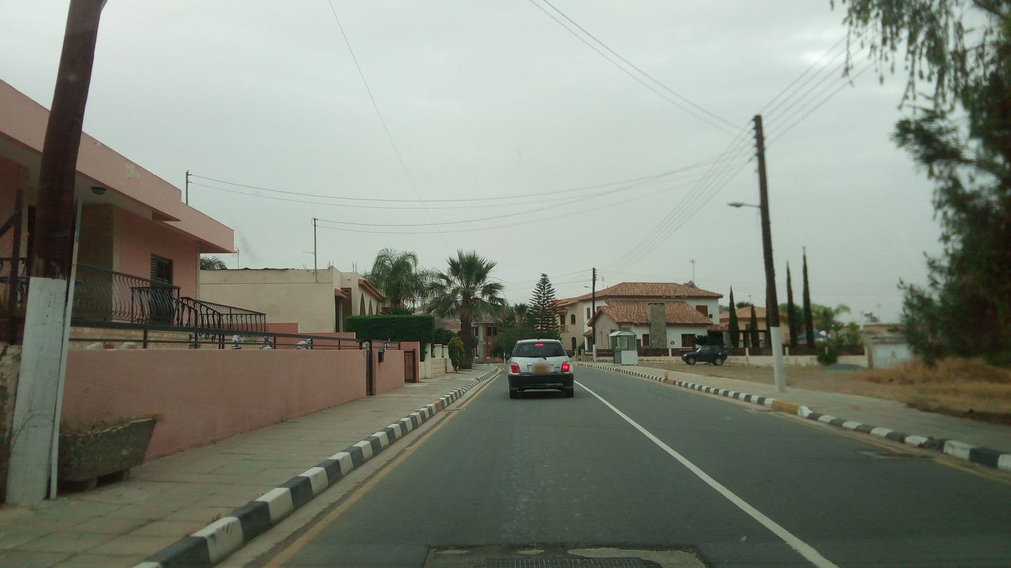 Street view near Fedra Hotel, Psevdás — © stpkyriakou (CC BY-SA · Mapillary)