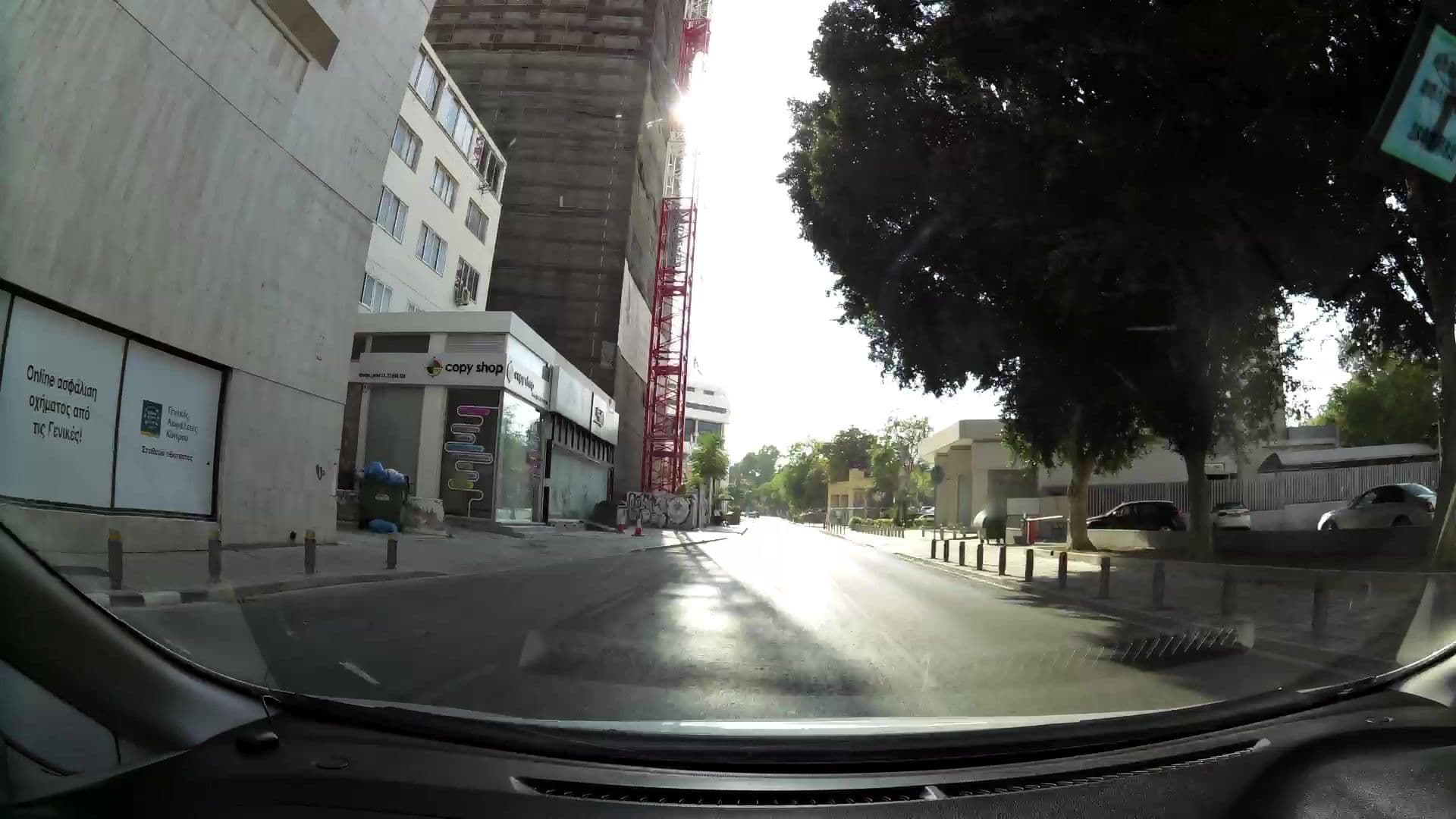 Street view near Central Park, Nicosia — © kaartcam (CC BY-SA · Mapillary)