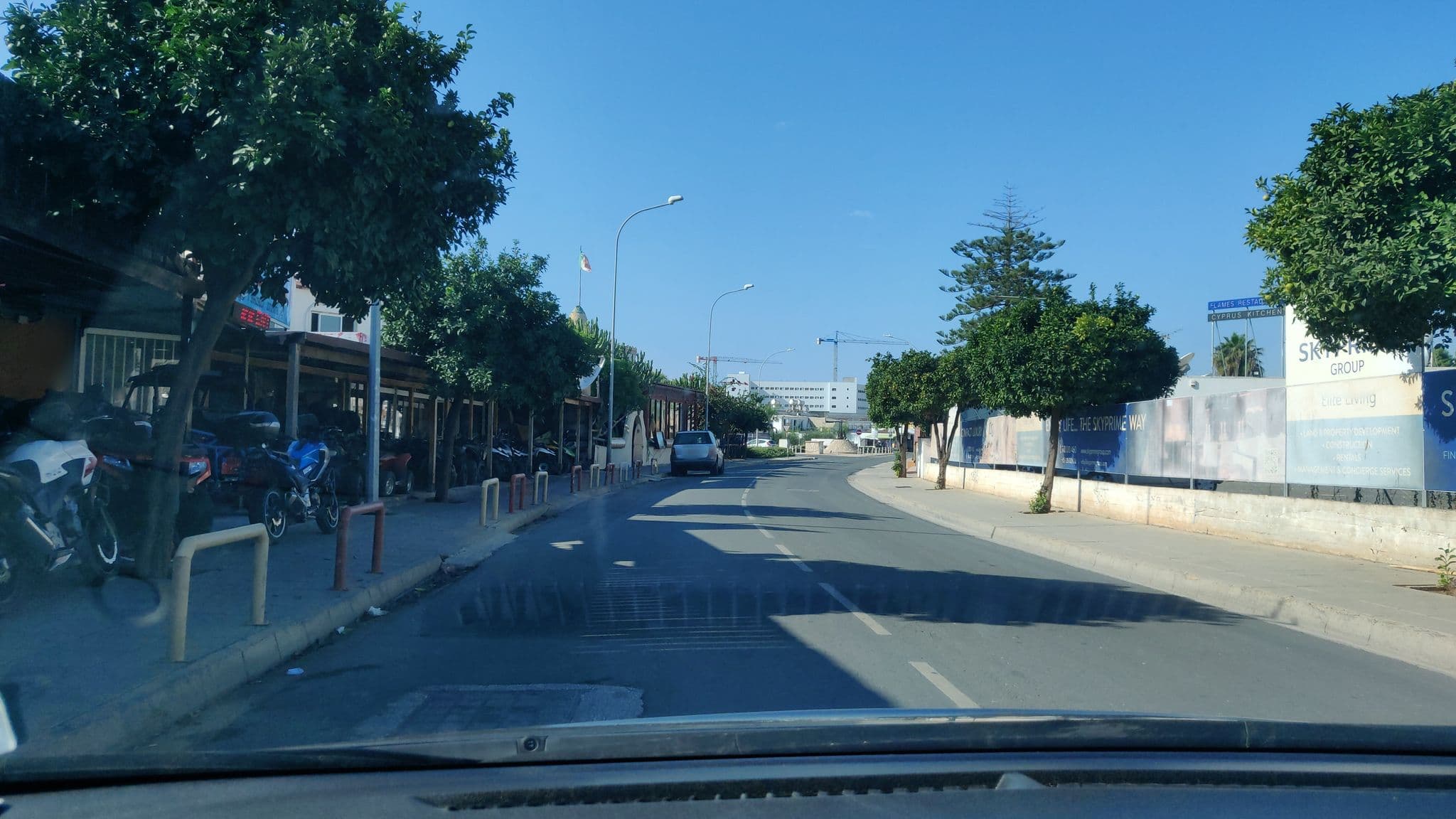 Street view near Green Park, Ayia Napa — © chaikovsky (CC BY-SA · Mapillary)