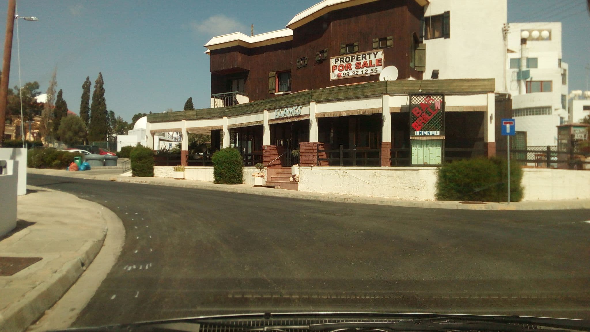Street view near Cleopatra Apts, Ayia Napa — © stpkyriakou (CC BY-SA · Mapillary)