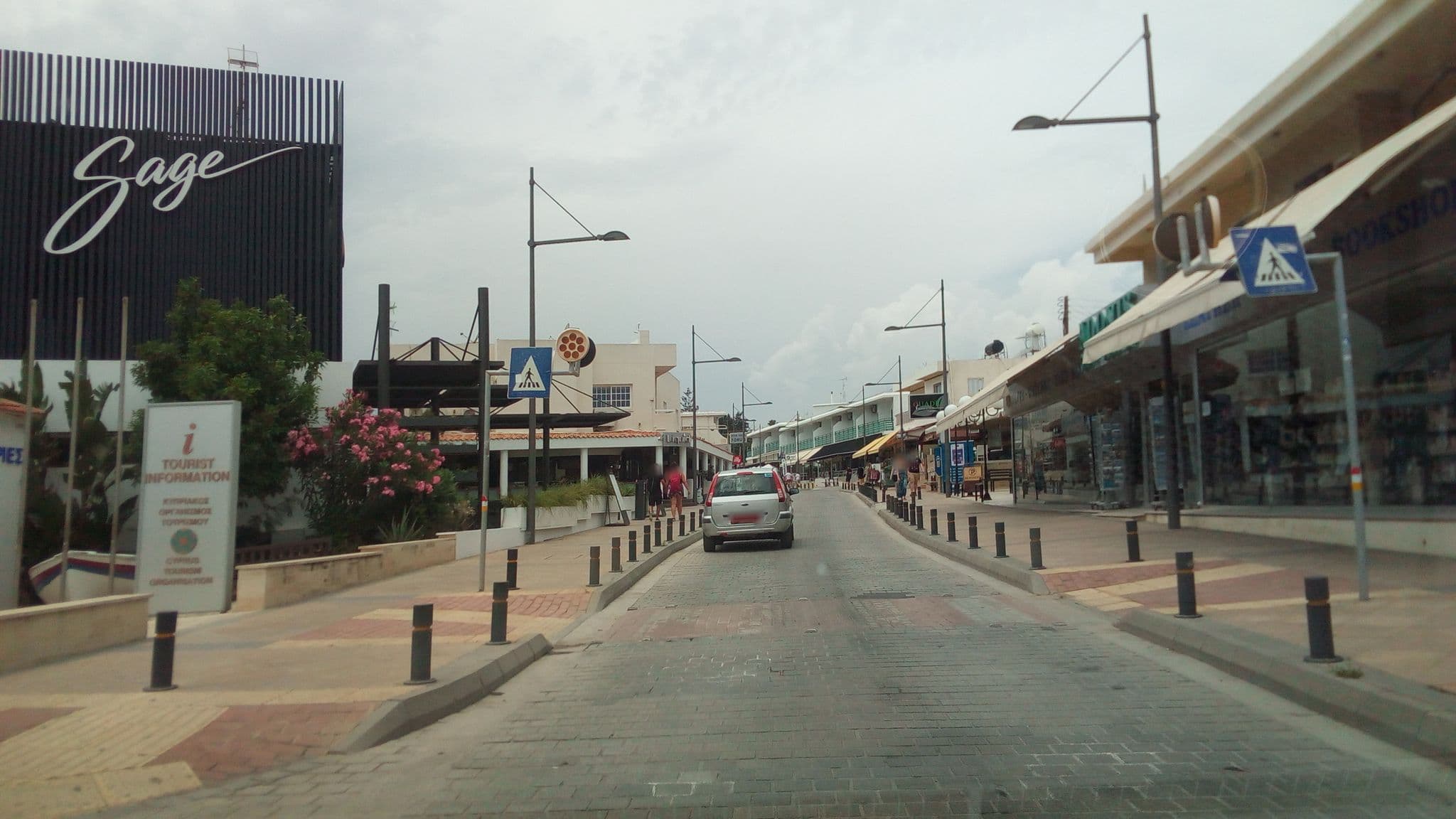 Street view near Shalos Studios, Ayia Napa — © stpkyriakou (CC BY-SA · Mapillary)