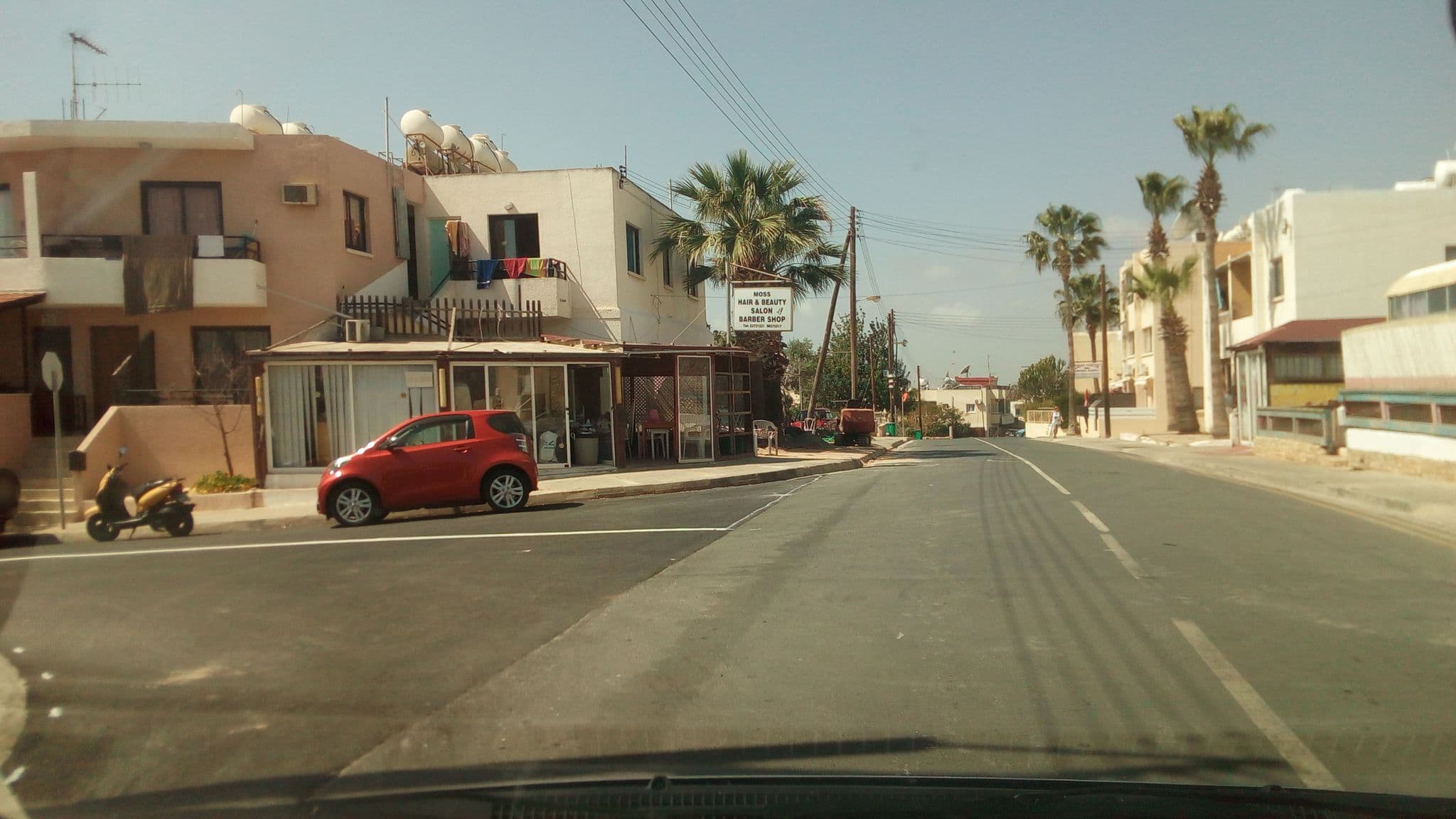 Street view near Ovis Hotel Apartments, Ayia Napa — © stpkyriakou (CC BY-SA · Mapillary)
