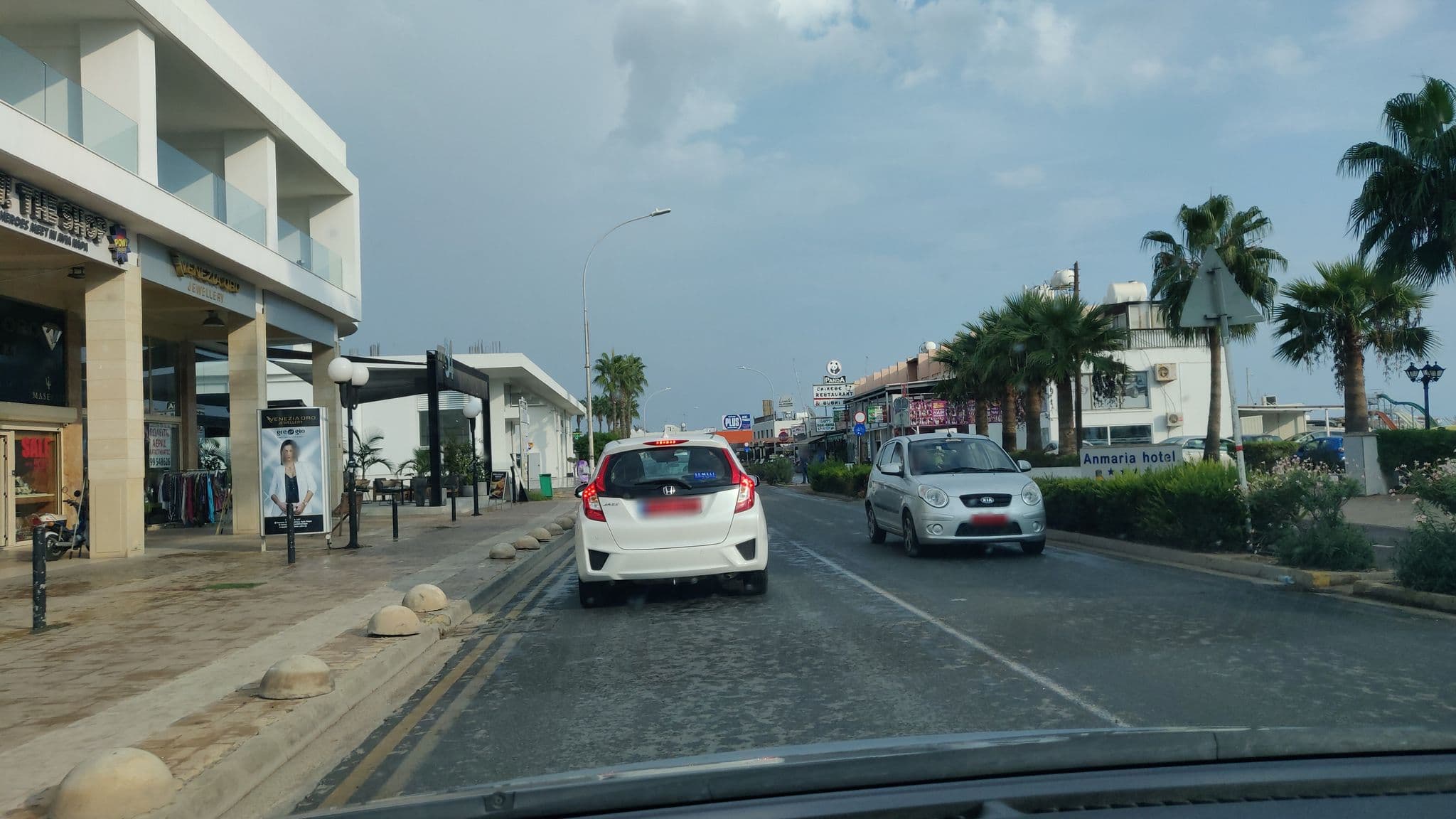 Street view near Abacus Suites, Ayia Napa — © chaikovsky (CC BY-SA · Mapillary)