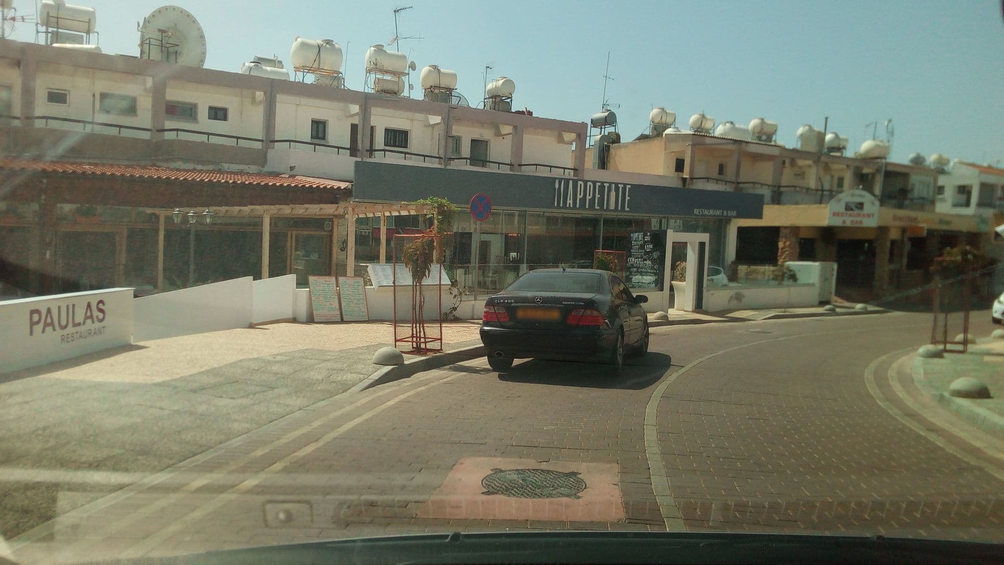 Street view near Kalypso aps., Ayia Napa — © stpkyriakou (CC BY-SA · Mapillary)