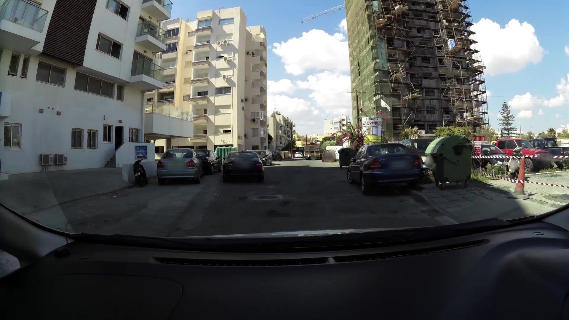Street view near Blue View Apartments, Larnaca — © kaartcam (CC BY-SA · Mapillary)