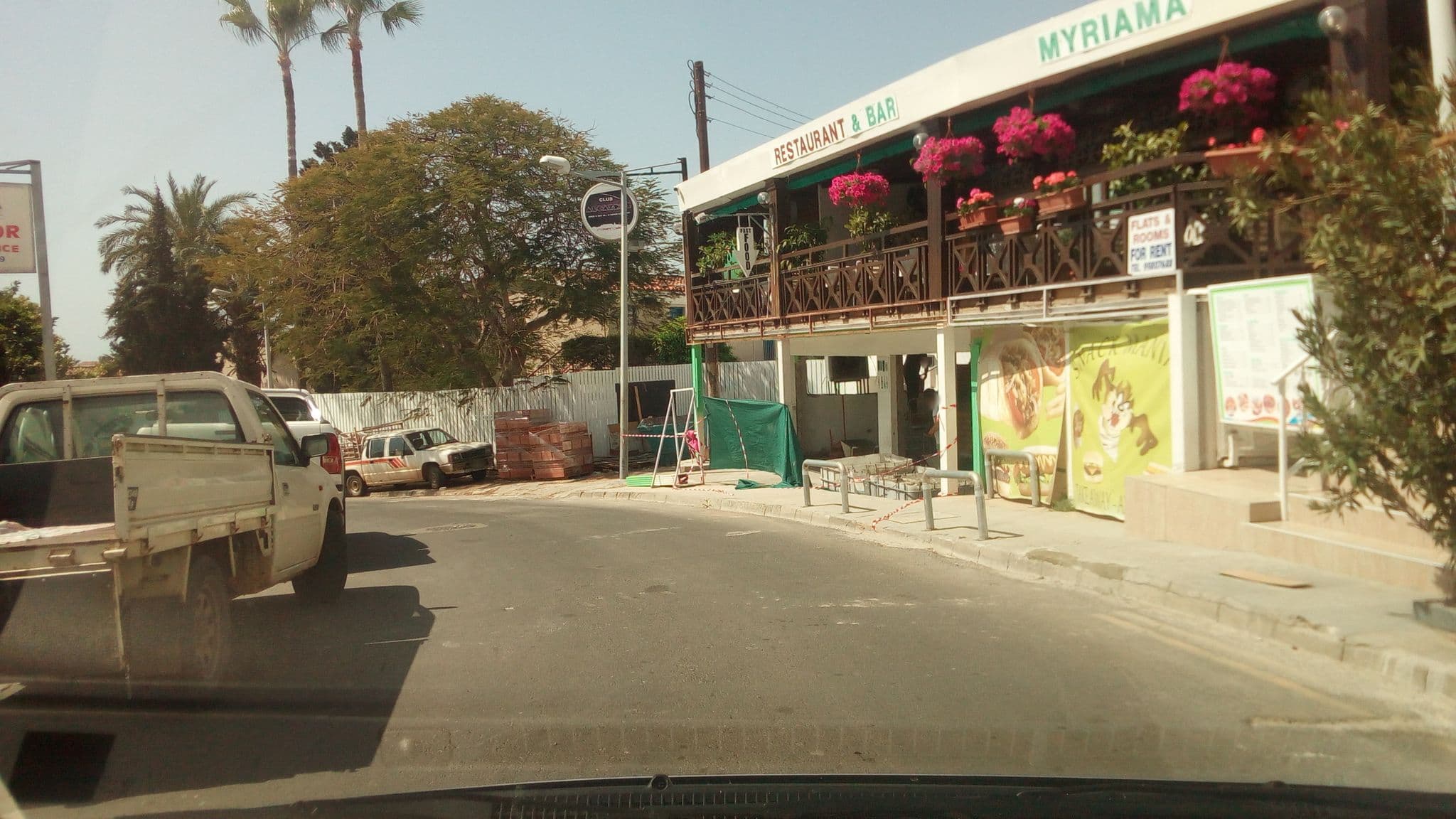 Street view near Myriama hotel&  apartments, Ayia Napa — © stpkyriakou (CC BY-SA · Mapillary)