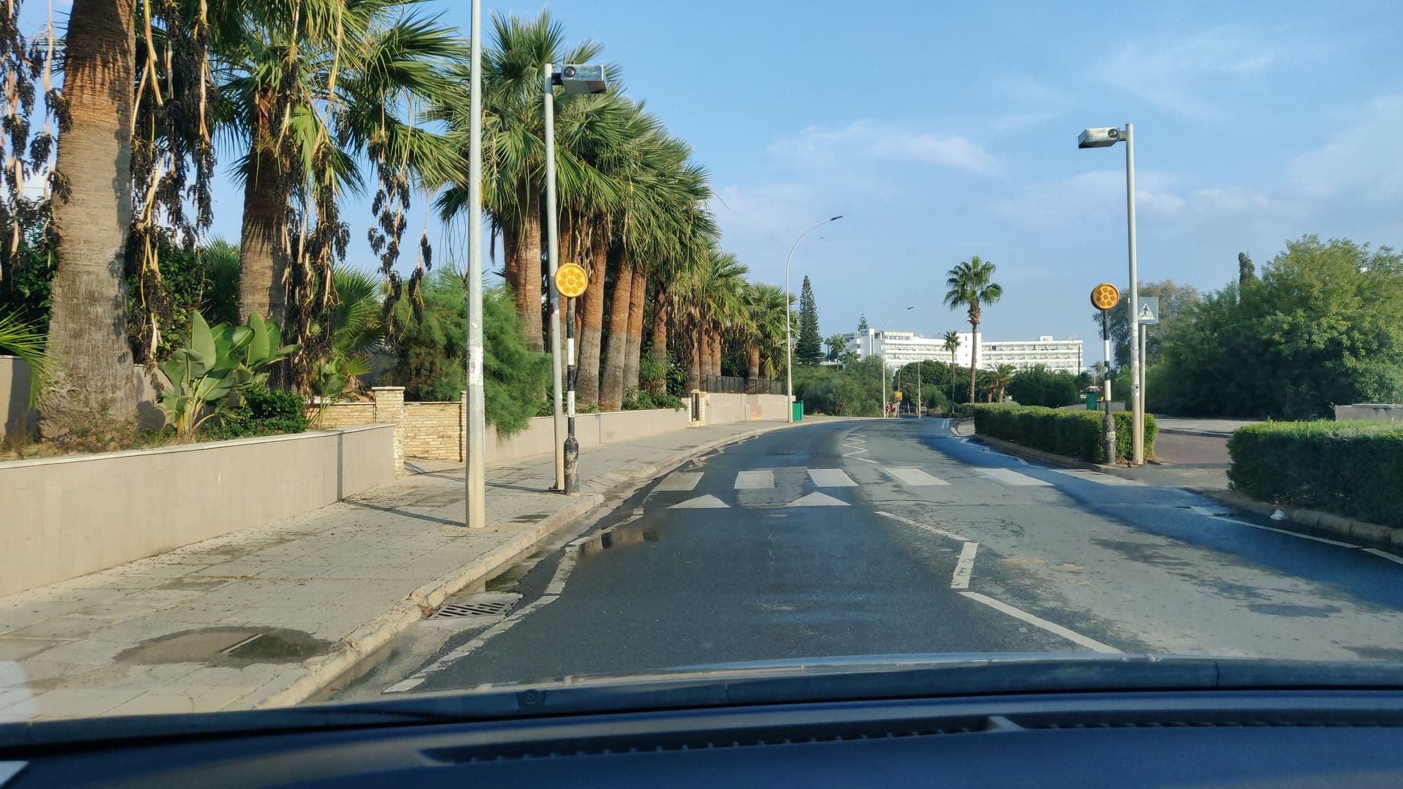 Street view near Florida's Swiming Pools, Ayia Napa — © chaikovsky (CC BY-SA · Mapillary)