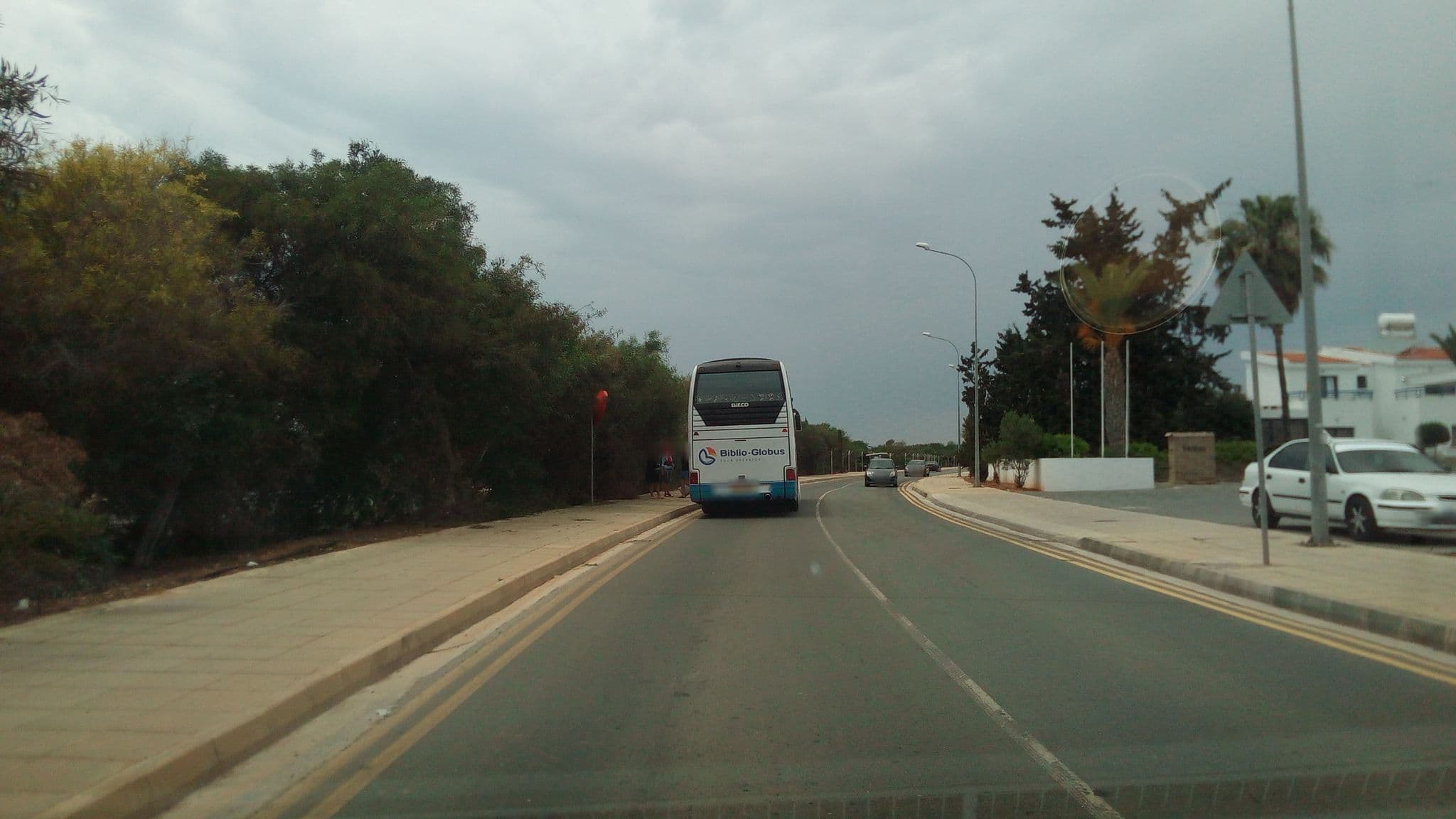 Street view near Stavrolia Gardens Apartments, Ayia Napa — © stpkyriakou (CC BY-SA · Mapillary)