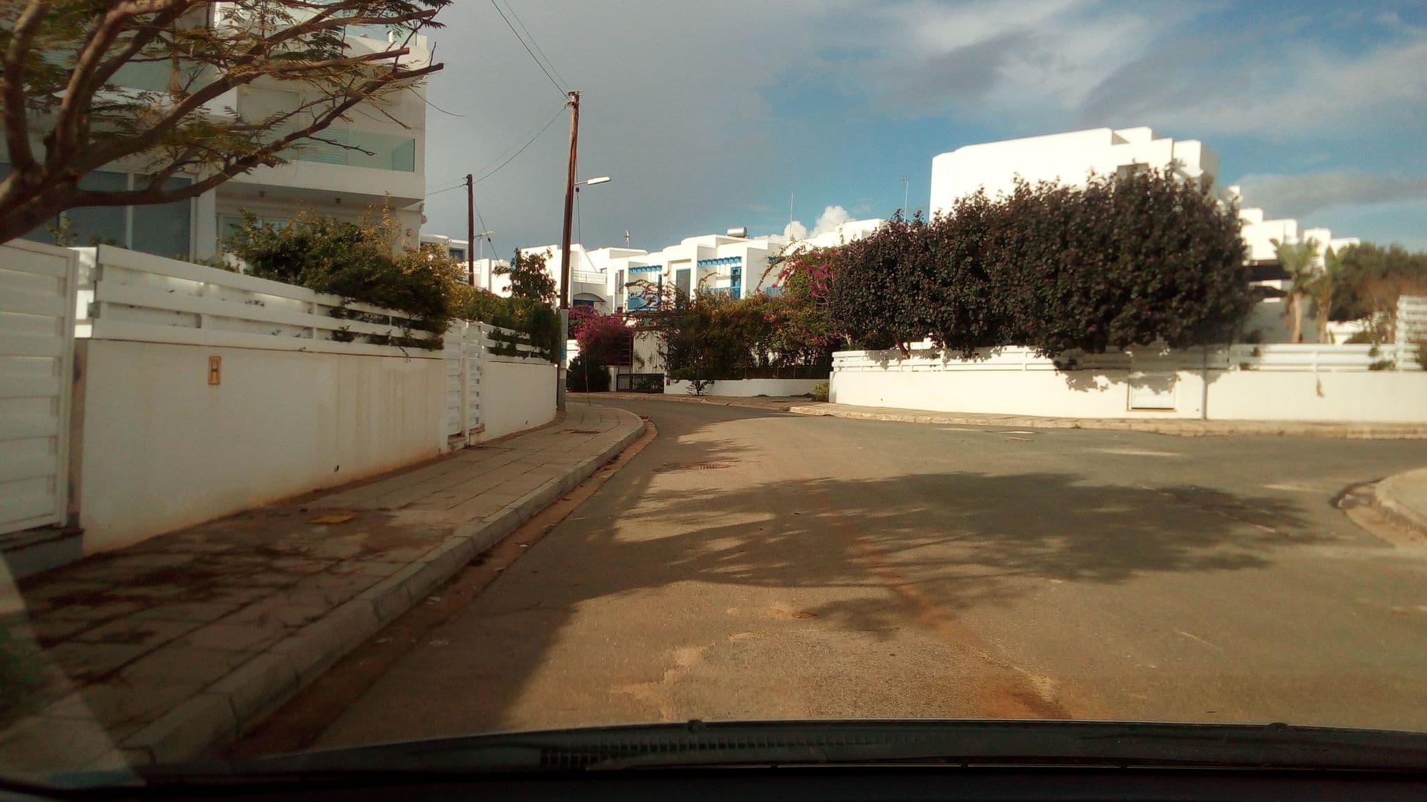 Street view near Villa Paradise, Protaras — © stpkyriakou (CC BY-SA · Mapillary)