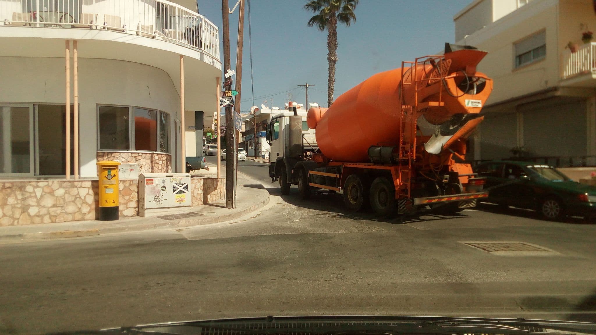 Street view near Fedra Hotel, Ayia Napa — © stpkyriakou (CC BY-SA · Mapillary)