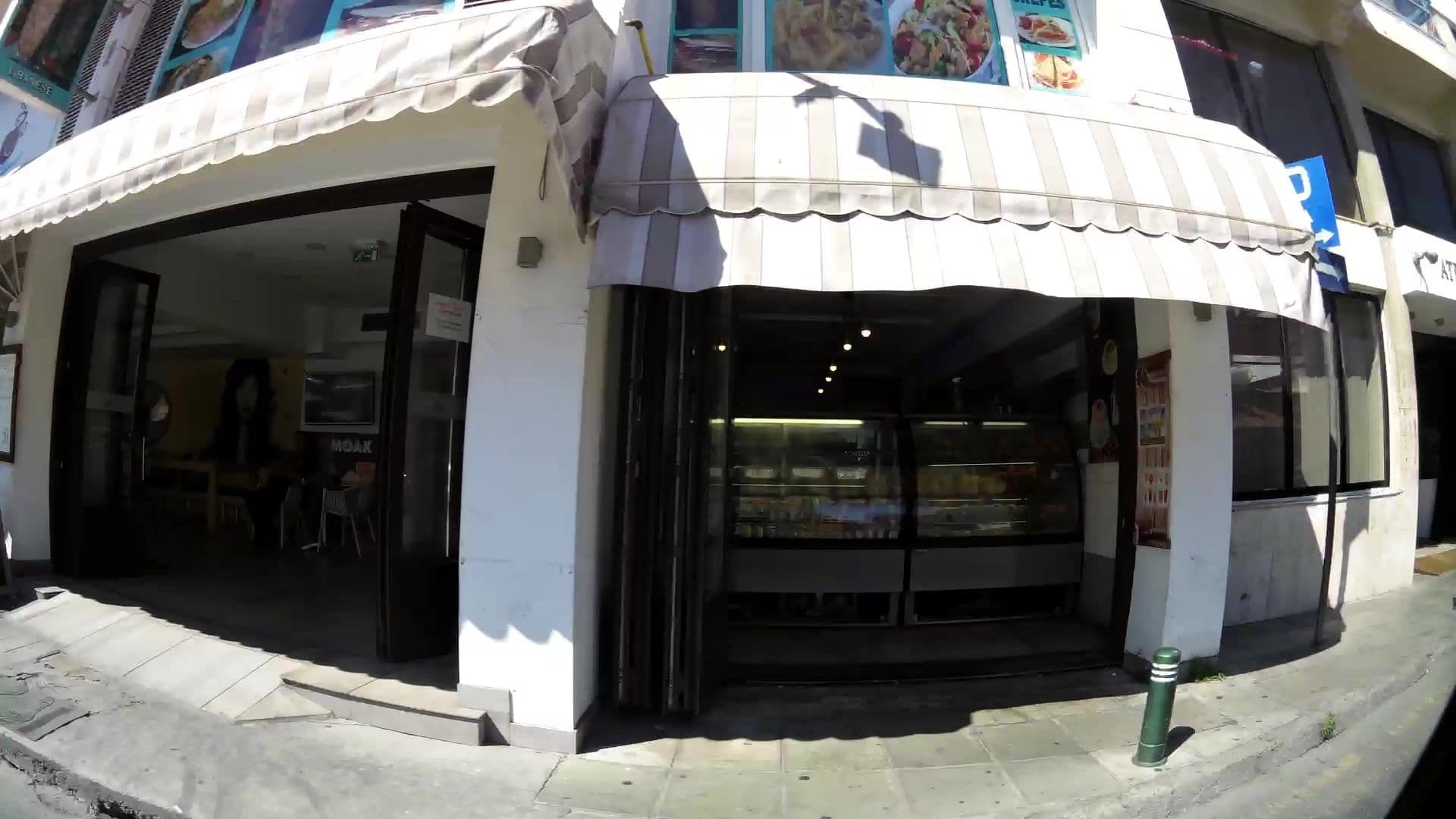 Street view near Atrium Zenon, Larnaca — © kaartcam (CC BY-SA · Mapillary)