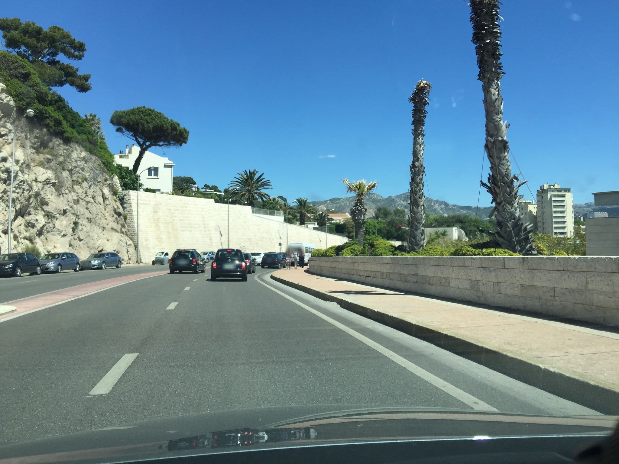 Street view near nhow Marseille Palm Beach, La Plage — © xdu (CC BY-SA · Mapillary)