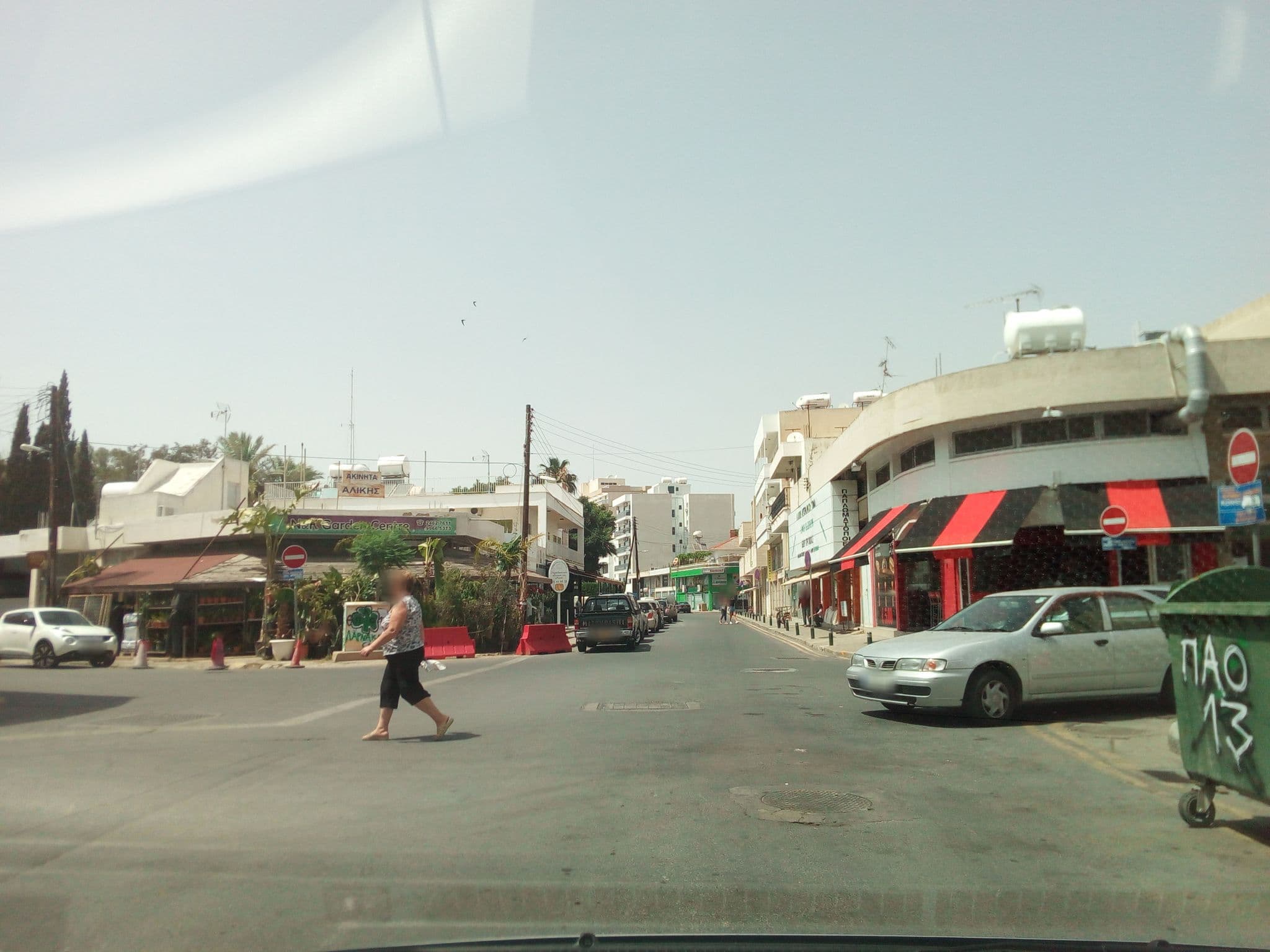 Street view near Magdalene‘S City House Inn, Larnaca — © stpkyriakou (CC BY-SA · Mapillary)