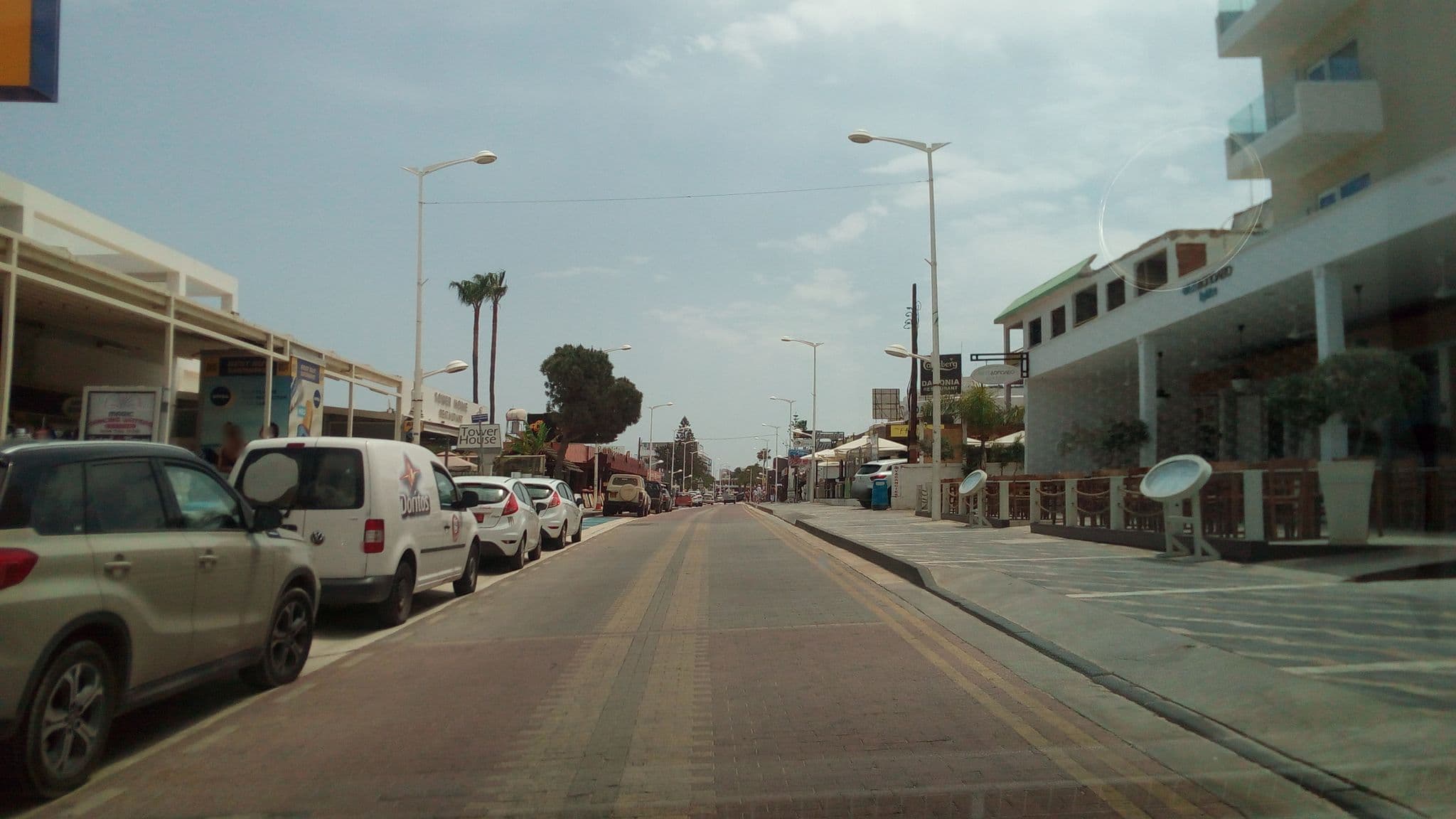 Street view near Kokkinos Boutique Hotel, Protaras — © stpkyriakou (CC BY-SA · Mapillary)