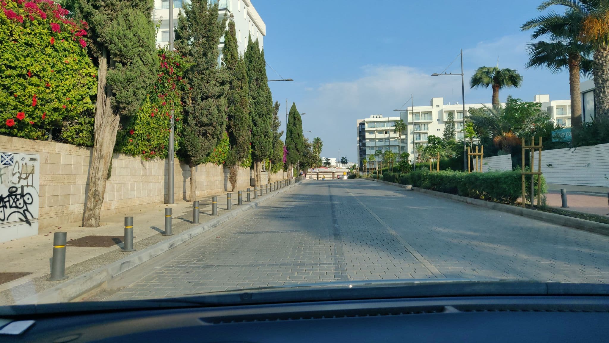 Street view near Nestor Swimming Pool, Ayia Napa — © chaikovsky (CC BY-SA · Mapillary)