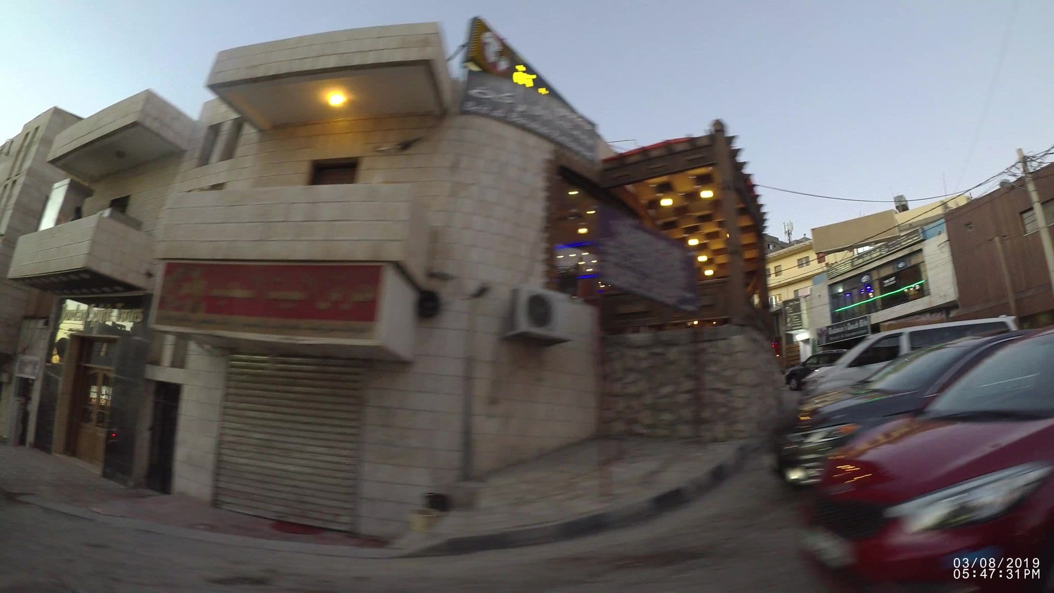 Street view near Saba'a Hotel, Wādī Mūsá — © kaartcam (CC BY-SA · Mapillary)