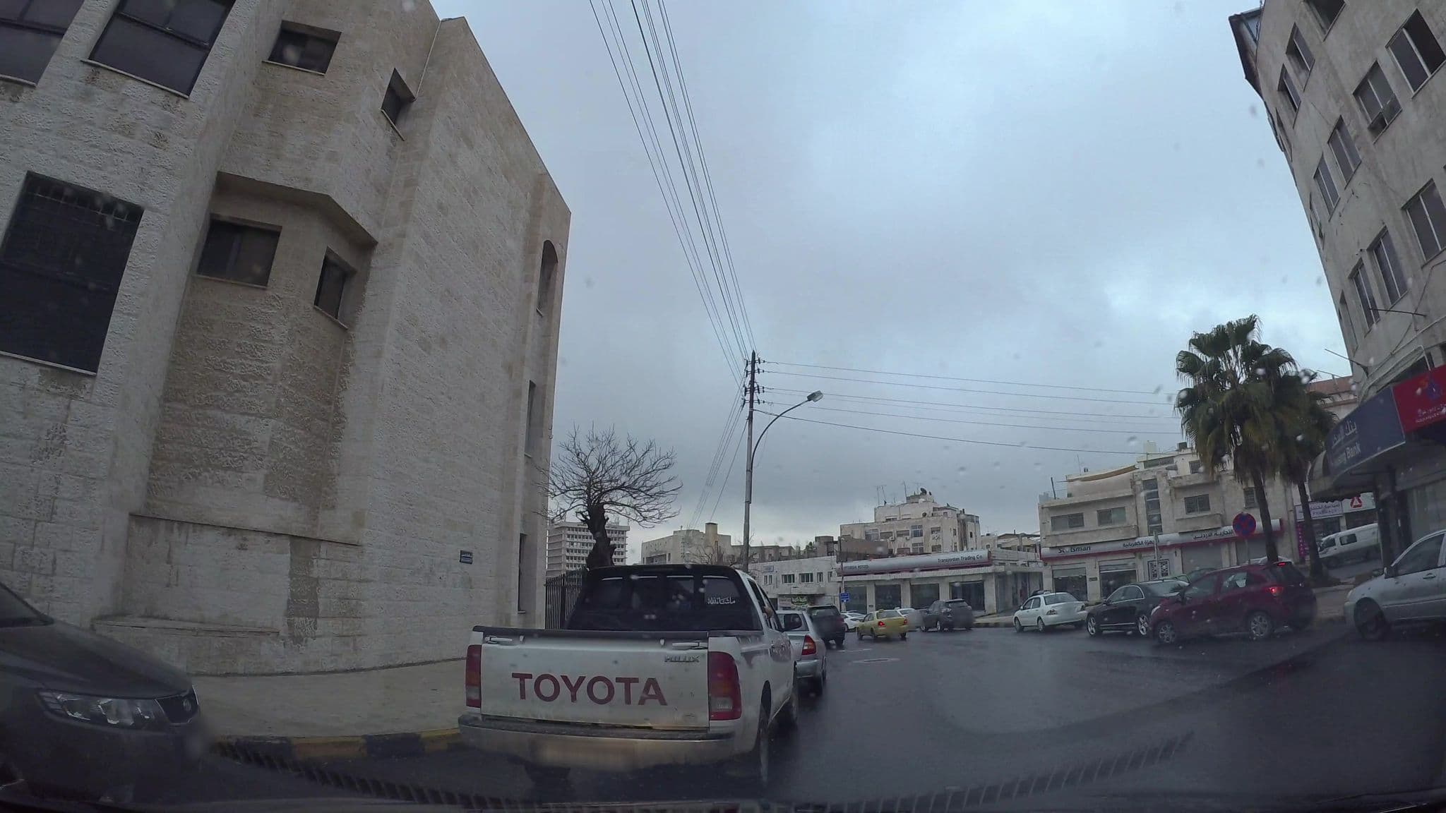 Street view near Abdali Hotel, Amman — © kaart_1 (CC BY-SA · Mapillary)