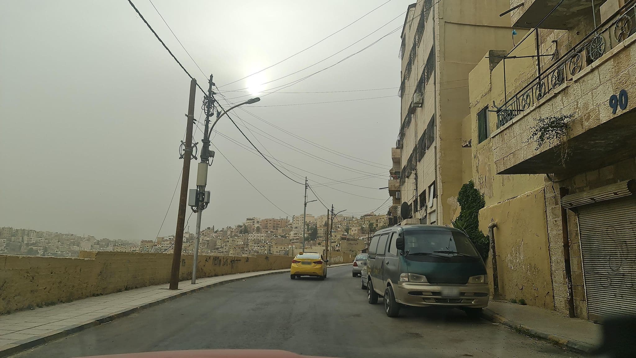 Street view near Nihal Budget Hotel, Amman — © jaffal (CC BY-SA · Mapillary)