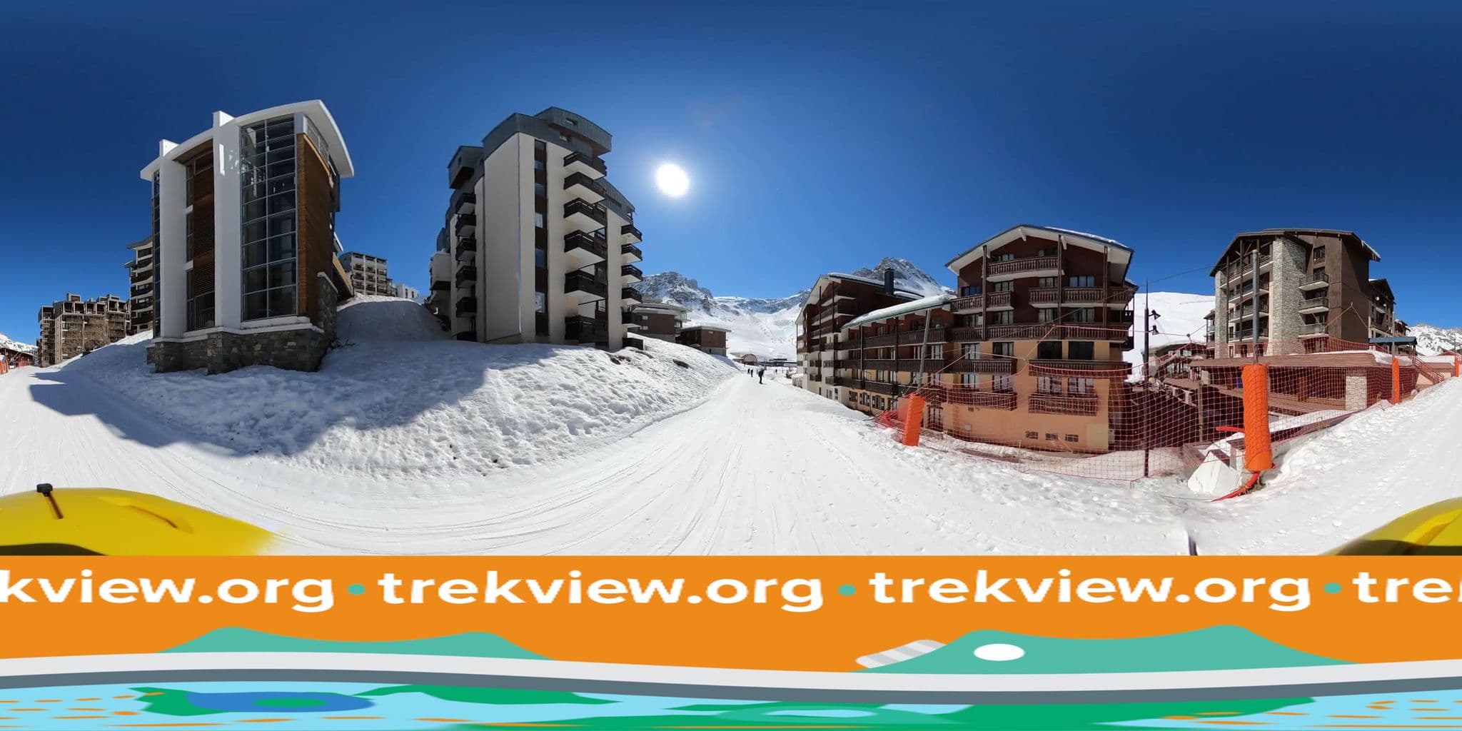 Street view near Les Genepis, Tignes — © trekviewed (CC BY-SA · Mapillary)
