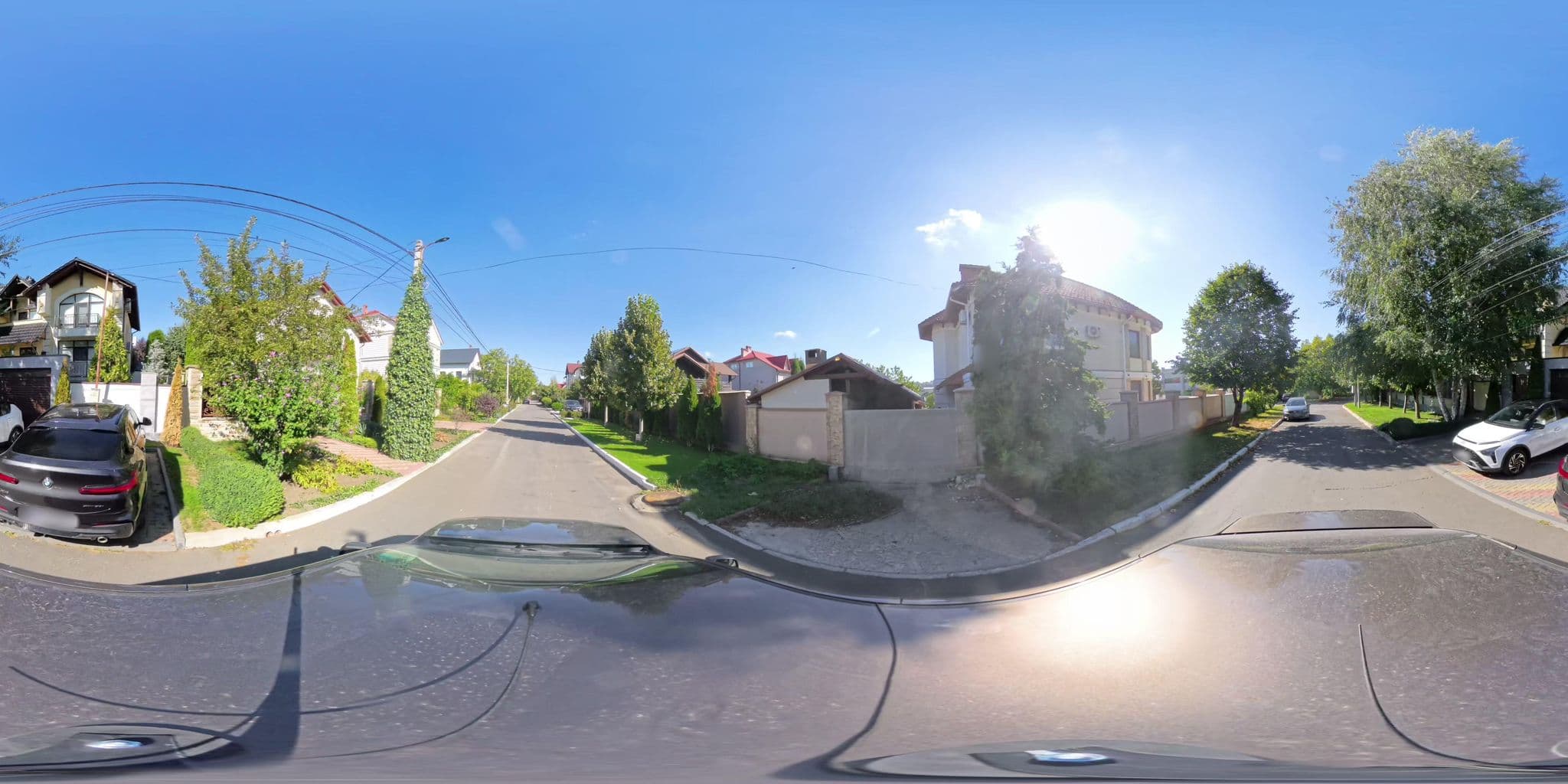 Street view near Martin's Guesthouse, Stăuceni — © Sku1255 (CC BY-SA · Mapillary)