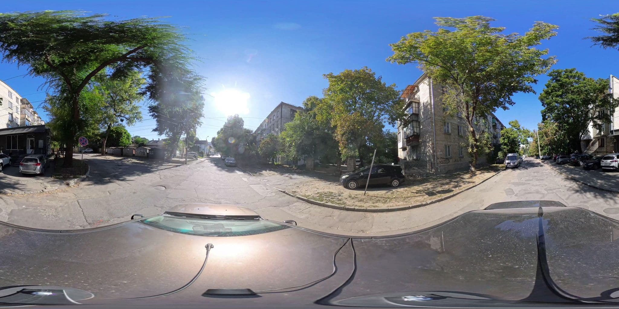Street view near Retro Moldova Hostel, Chisinau — © Sku1255 (CC BY-SA · Mapillary)