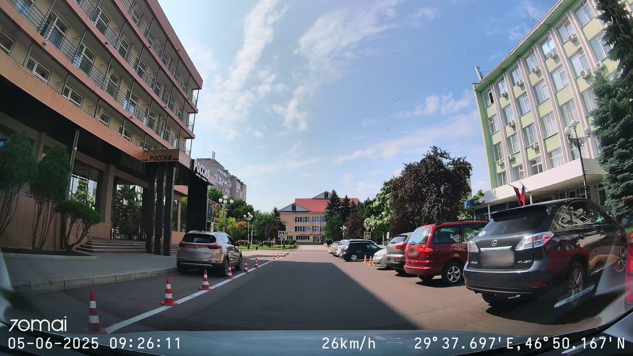 Street view near Hotel Friends, Tiraspol — © doriel (CC BY-SA · Mapillary)