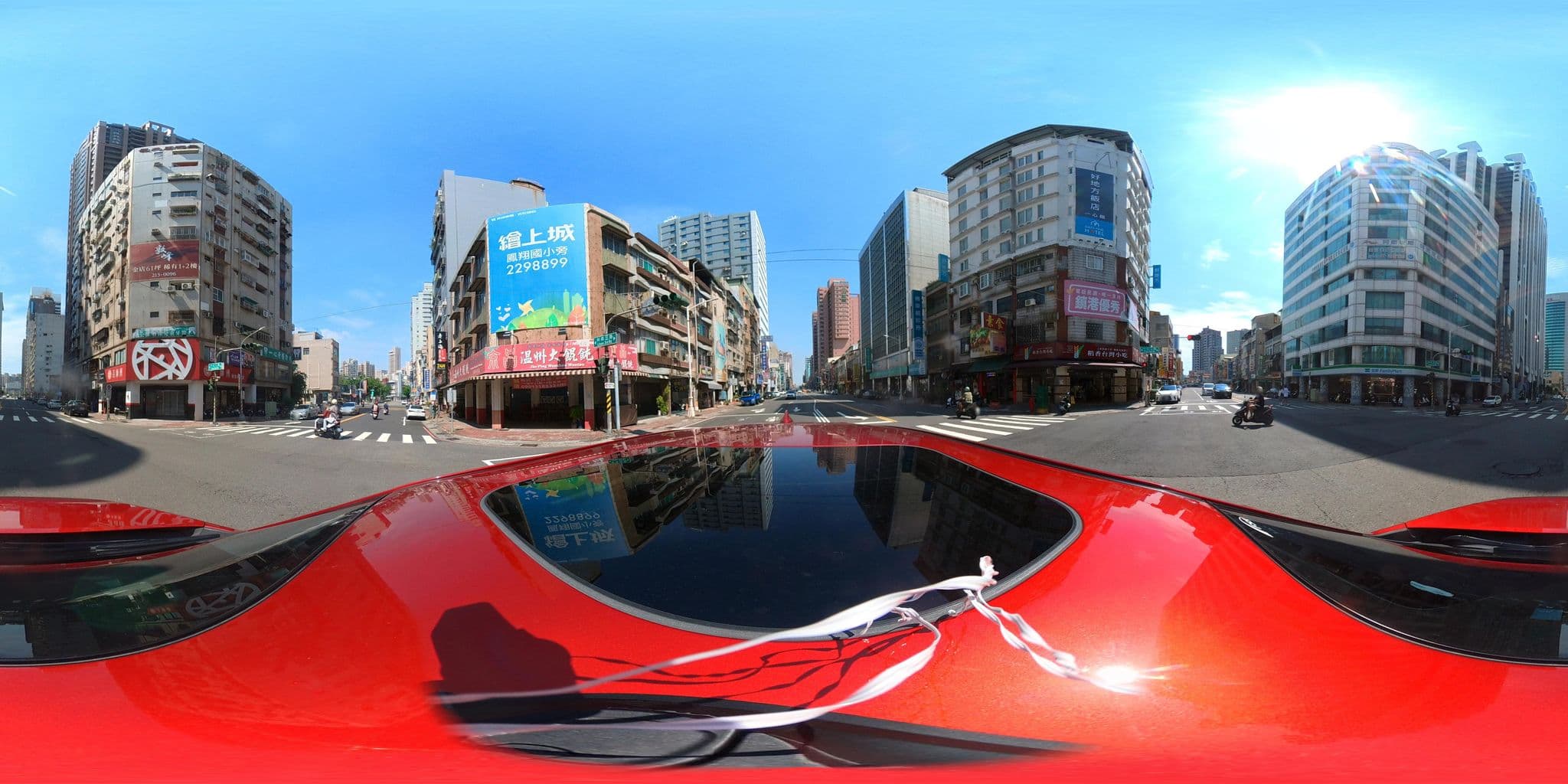 Street view near Days Fine Hotel, Kaohsiung — © irvinfly (CC BY-SA · Mapillary)