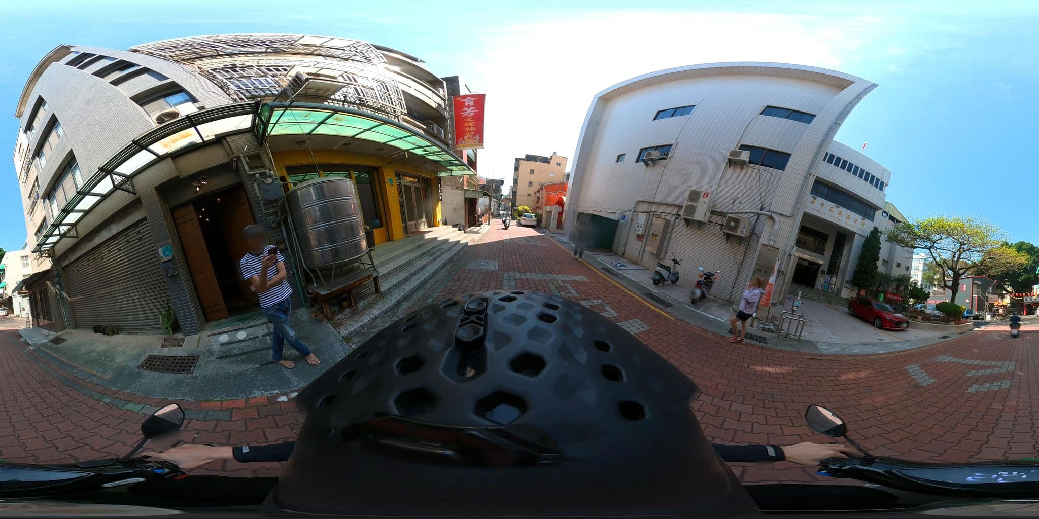 Street view near 清海旅社, Tainan — © irvinfly (CC BY-SA · Mapillary)