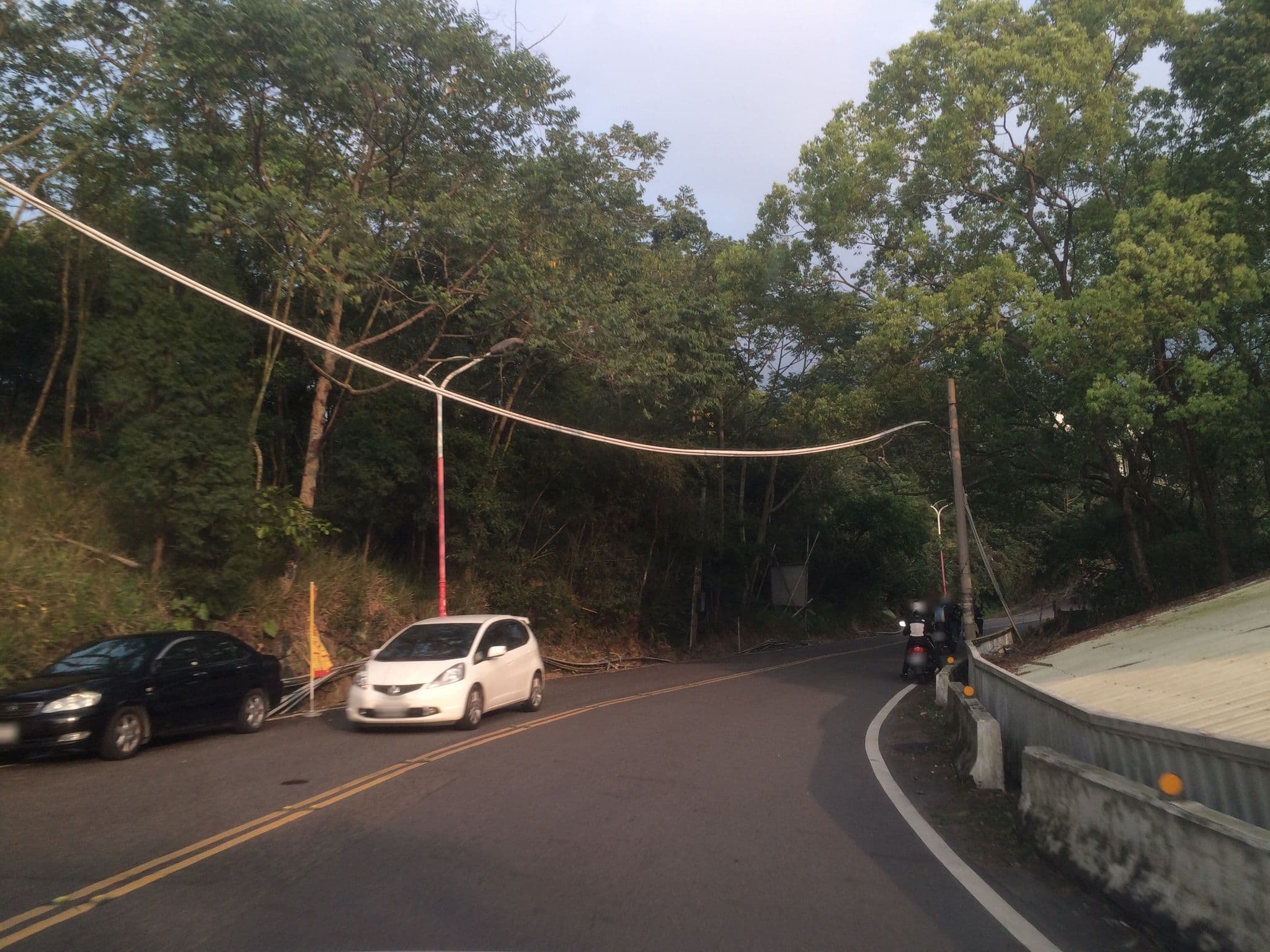 Street view near 關子嶺新紅葉山莊, Chiayi City — © pty11111 (CC BY-SA · Mapillary)