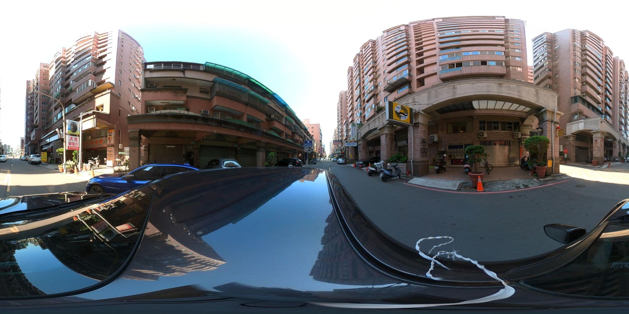 Street view near クイル珈琲, Tainan — © irvinfly (CC BY-SA · Mapillary)