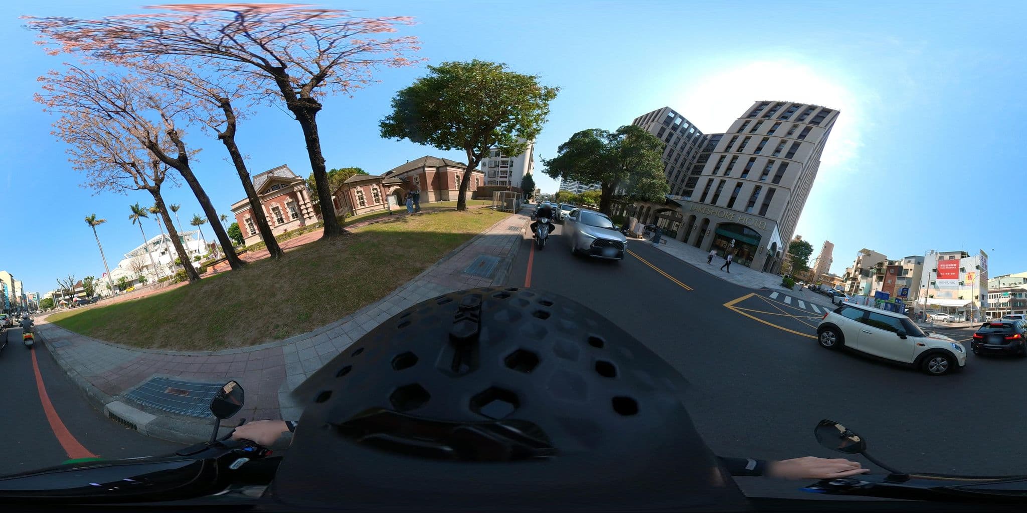 Street view near 煙波大飯店, Tainan — © irvinfly (CC BY-SA · Mapillary)