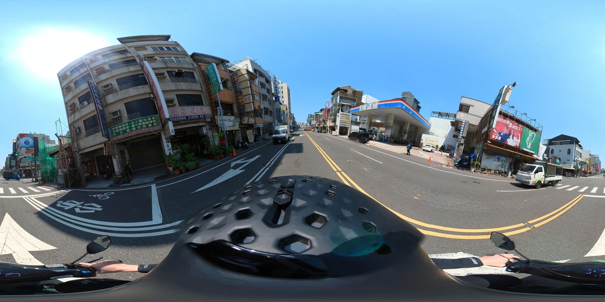 Street view near 陳桑民宿, Tainan — © irvinfly (CC BY-SA · Mapillary)