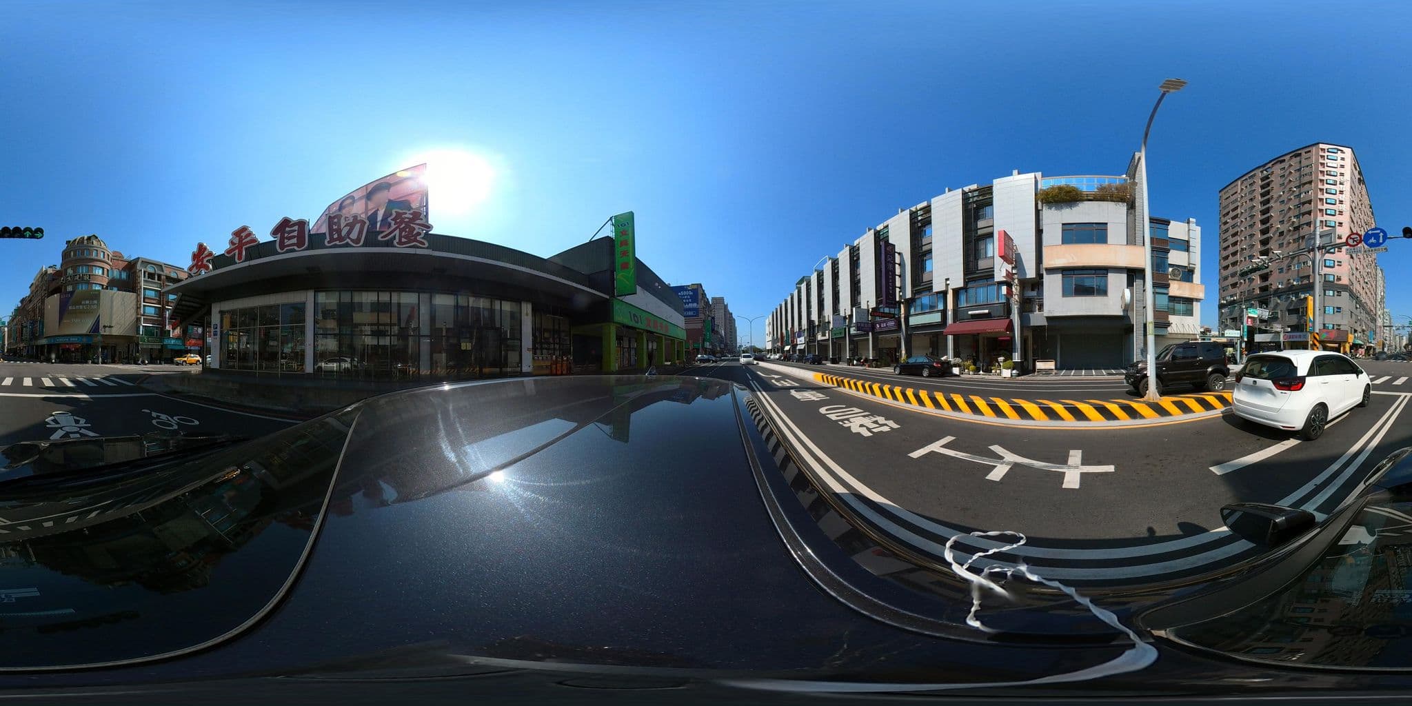 Street view near 樸寓青年旅館Popinn, Tainan — © irvinfly (CC BY-SA · Mapillary)