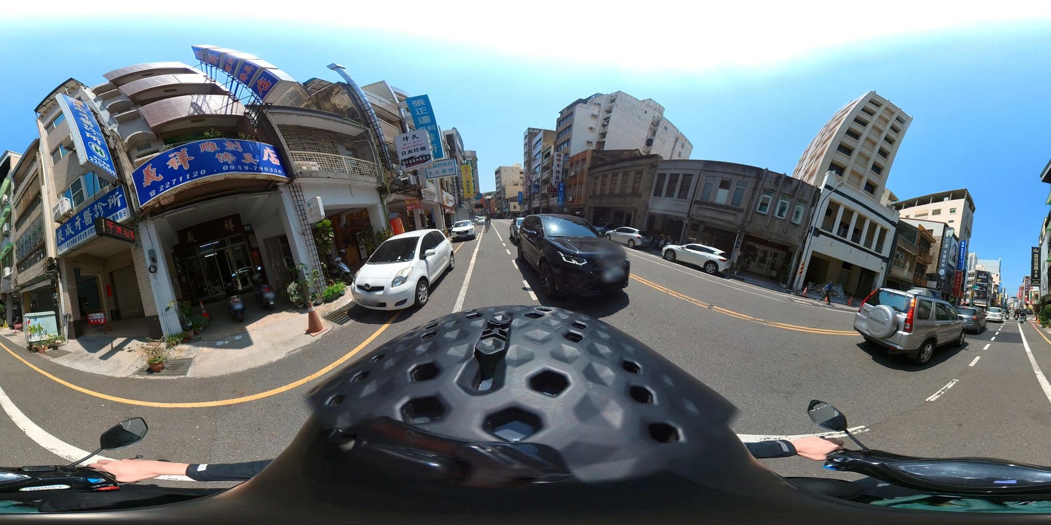 Street view near JJ Inn, Tainan — © irvinfly (CC BY-SA · Mapillary)
