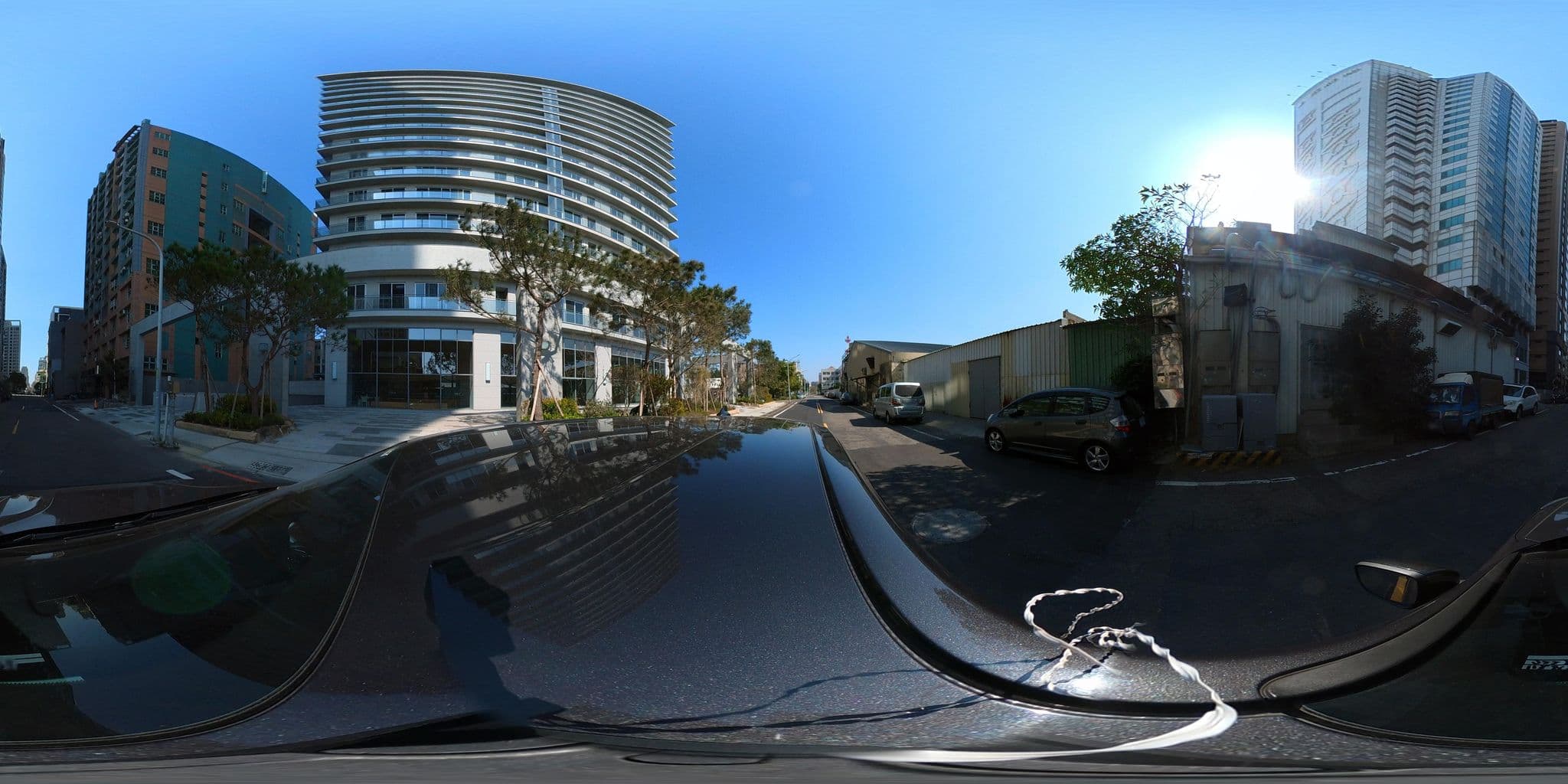 Street view near 翔舜花園汽車旅館, Tainan — © irvinfly (CC BY-SA · Mapillary)
