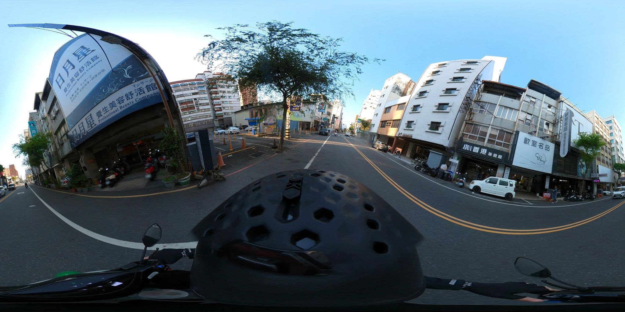 Street view near Tainan First Hotel, Tainan — © irvinfly (CC BY-SA · Mapillary)