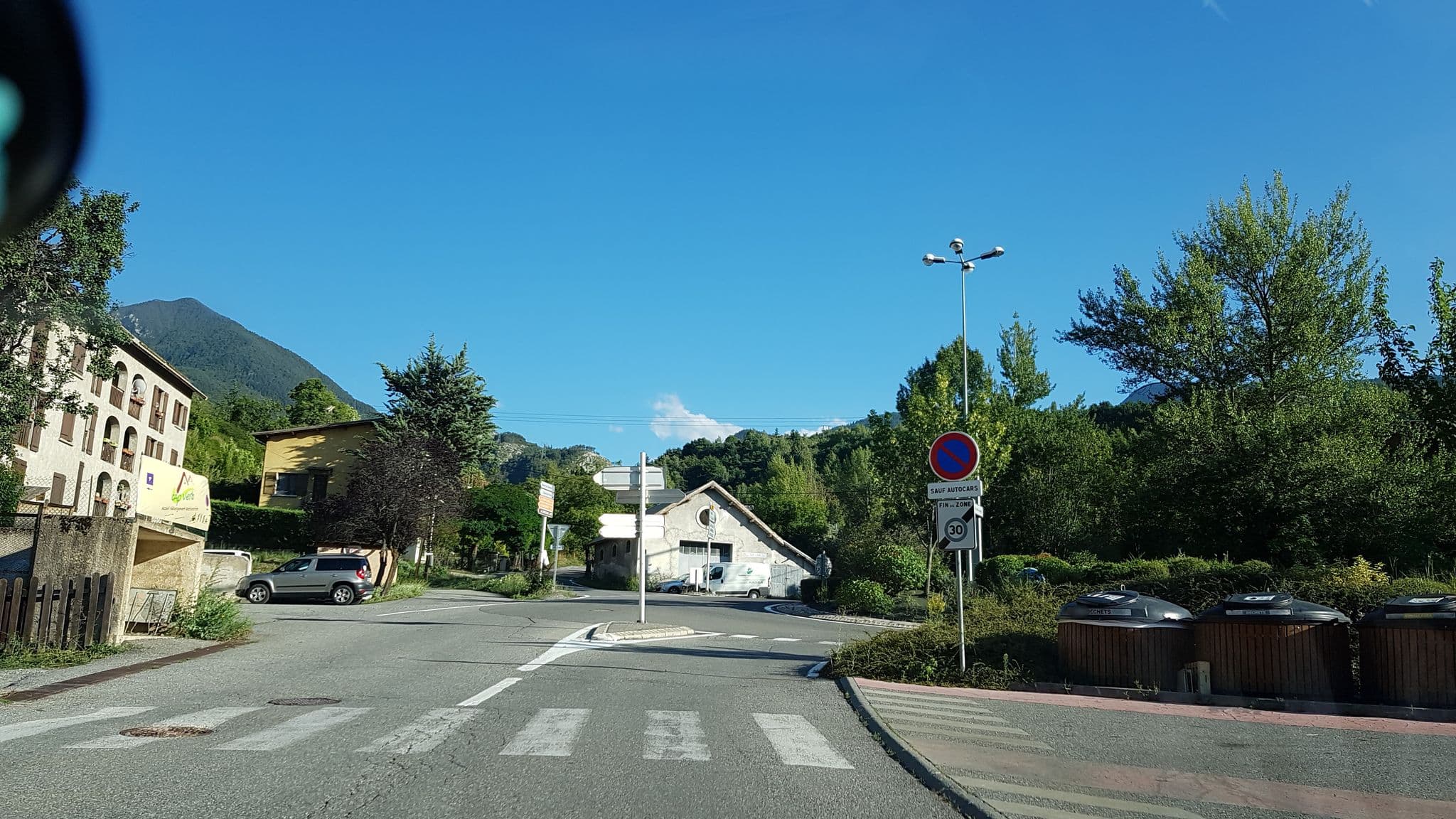 Street view near Cap Verb, Guillestre