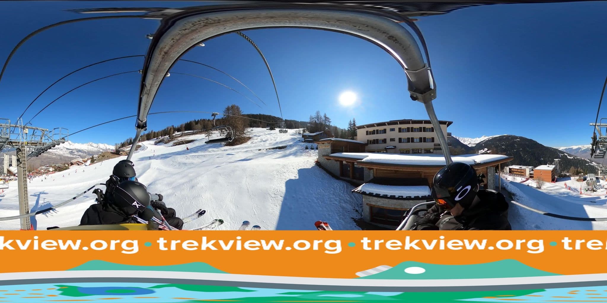 Street view near Hôtel La Vanoise, Belle-Plagne — © trekviewed (CC BY-SA · Mapillary)