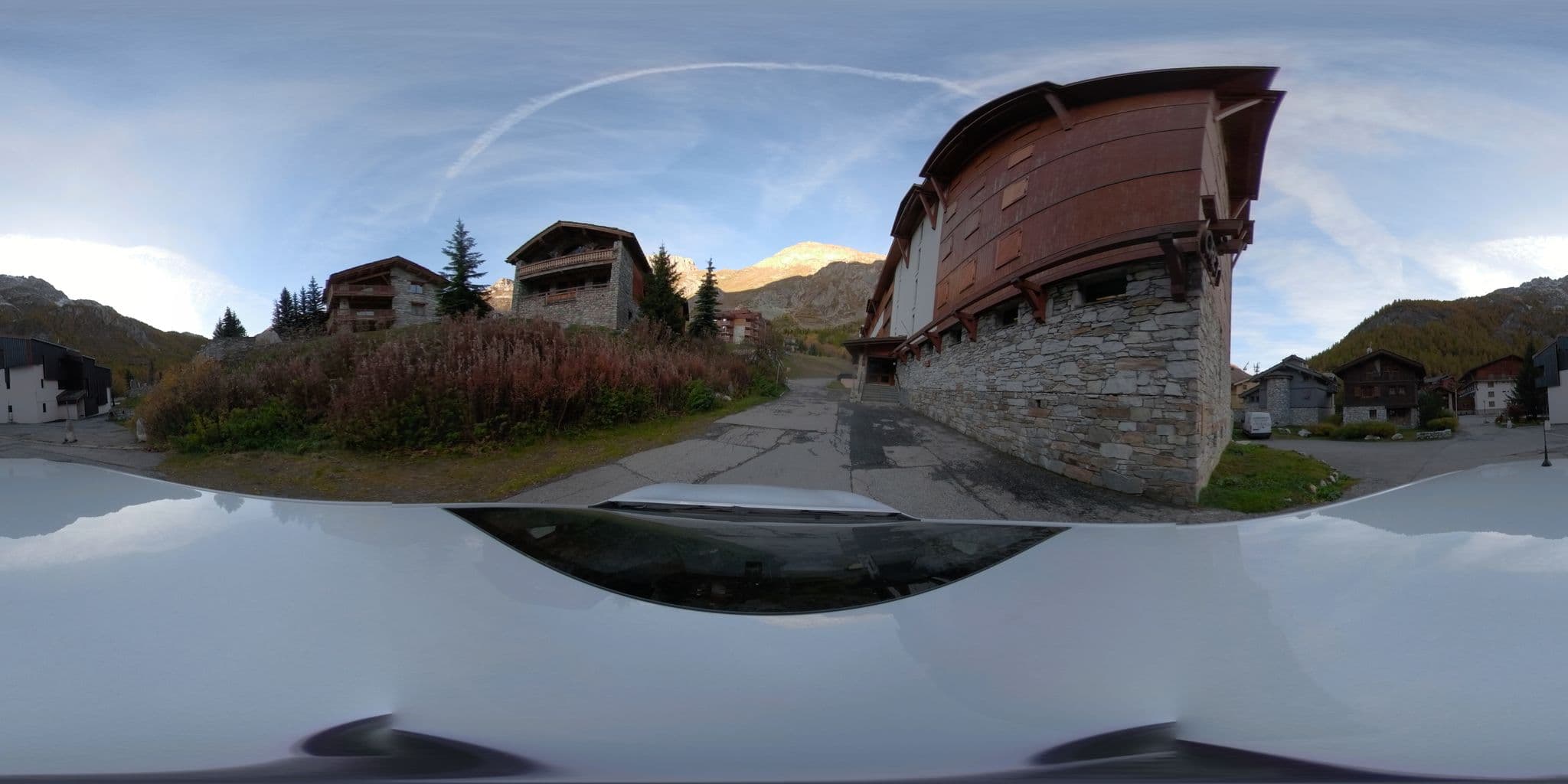 Street view near Le Crêt, Val-d'Isère