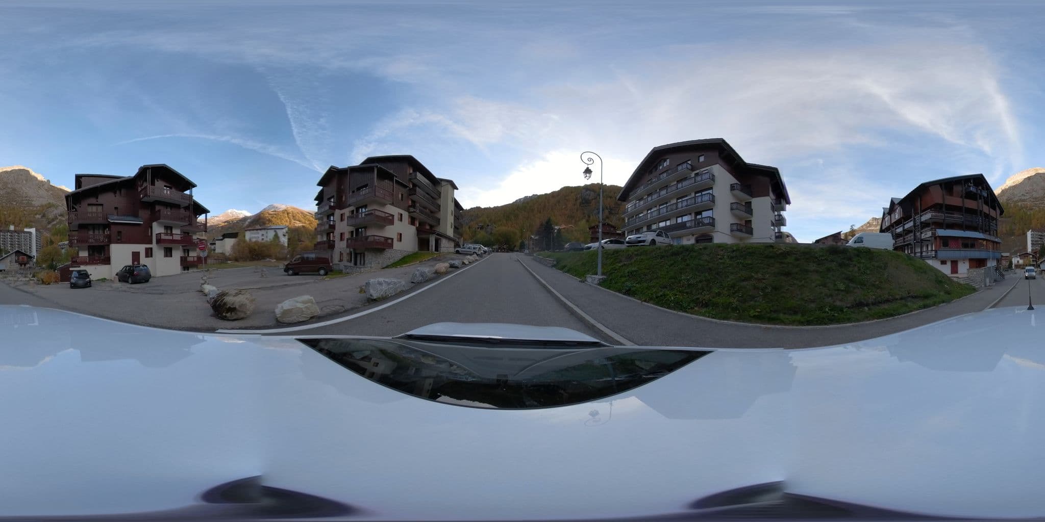 Street view near Perce Neige, Val-d'Isère