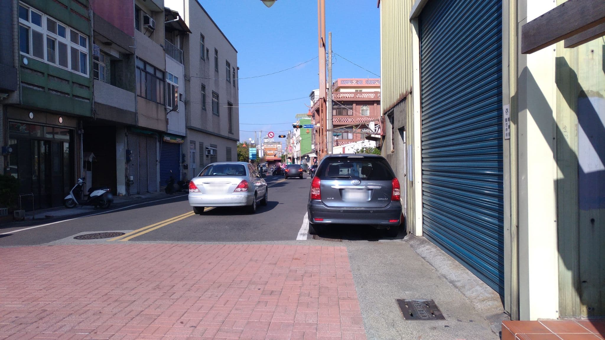 Street view near 立德飯店, Xihu — © hanatsubaki (CC BY-SA · Mapillary)