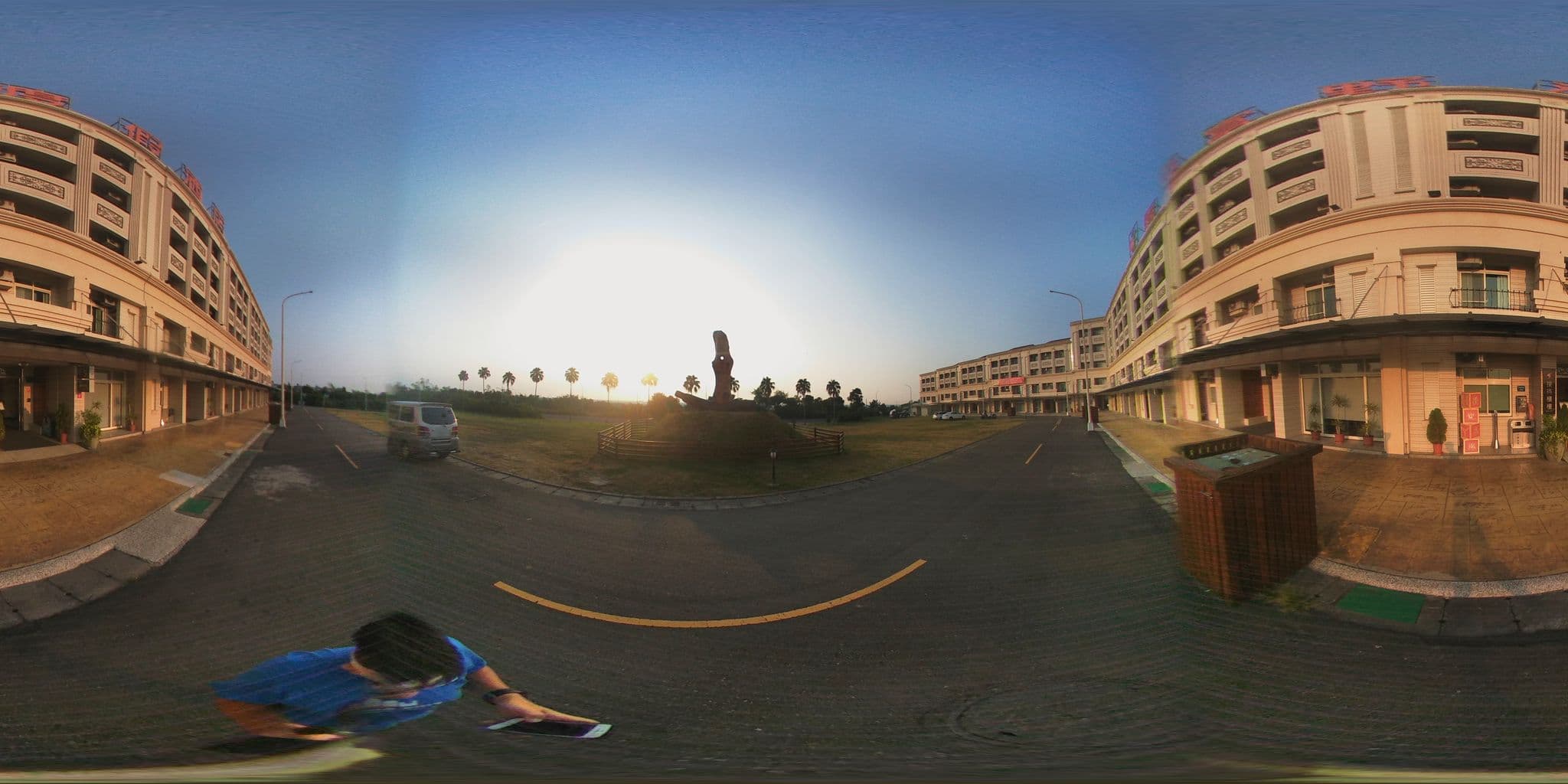 Street view near 嘉義富野渡假酒店 Hoya Resort Hotel Chiayi, Pizitou — © shangkuanlc (CC BY-SA · Mapillary)
