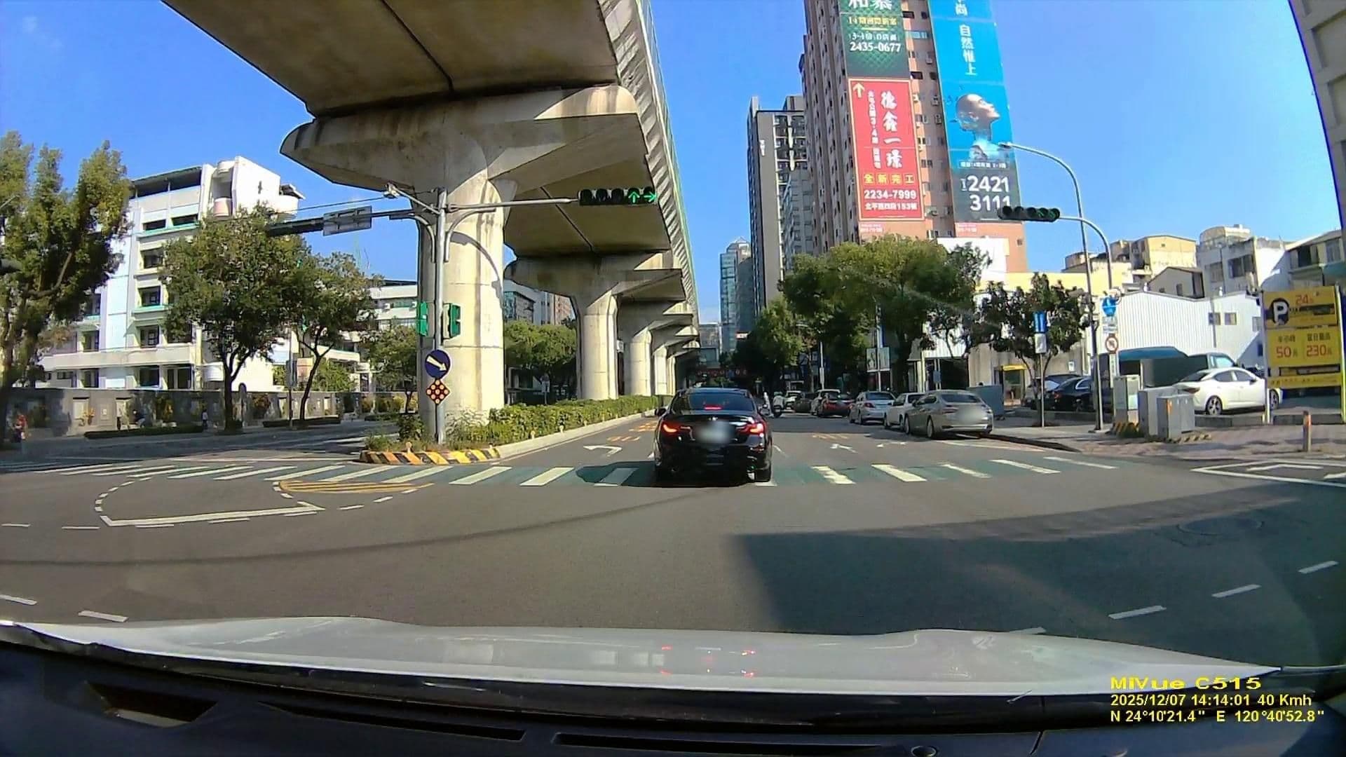 Street view near OLAH Poshtel Taichung Wenxin 悅樂旅店-文心店, Taichung — © pty11111 (CC BY-SA · Mapillary)