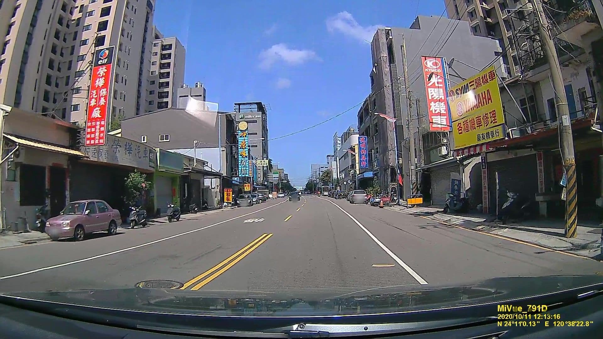 Street view near MoTeLSTaRs, Taichung — © littlebtc (CC BY-SA · Mapillary)