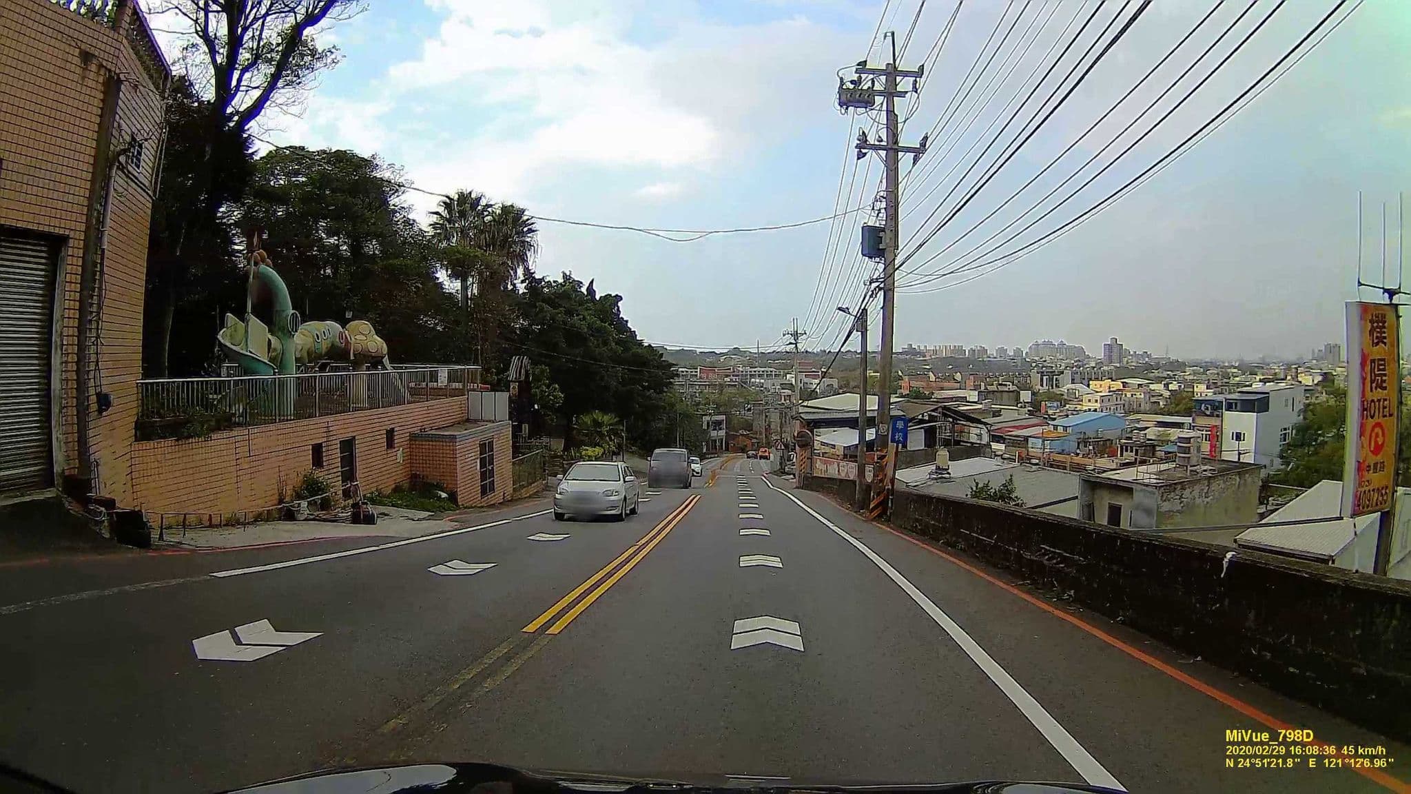 Street view near 樸隄度假商業旅館, Daxi — © hcyen (CC BY-SA · Mapillary)