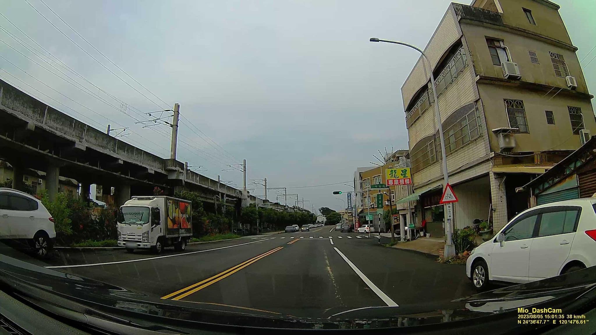 Street view near 後龍旅社, Miaoli — © hcyen (CC BY-SA · Mapillary)